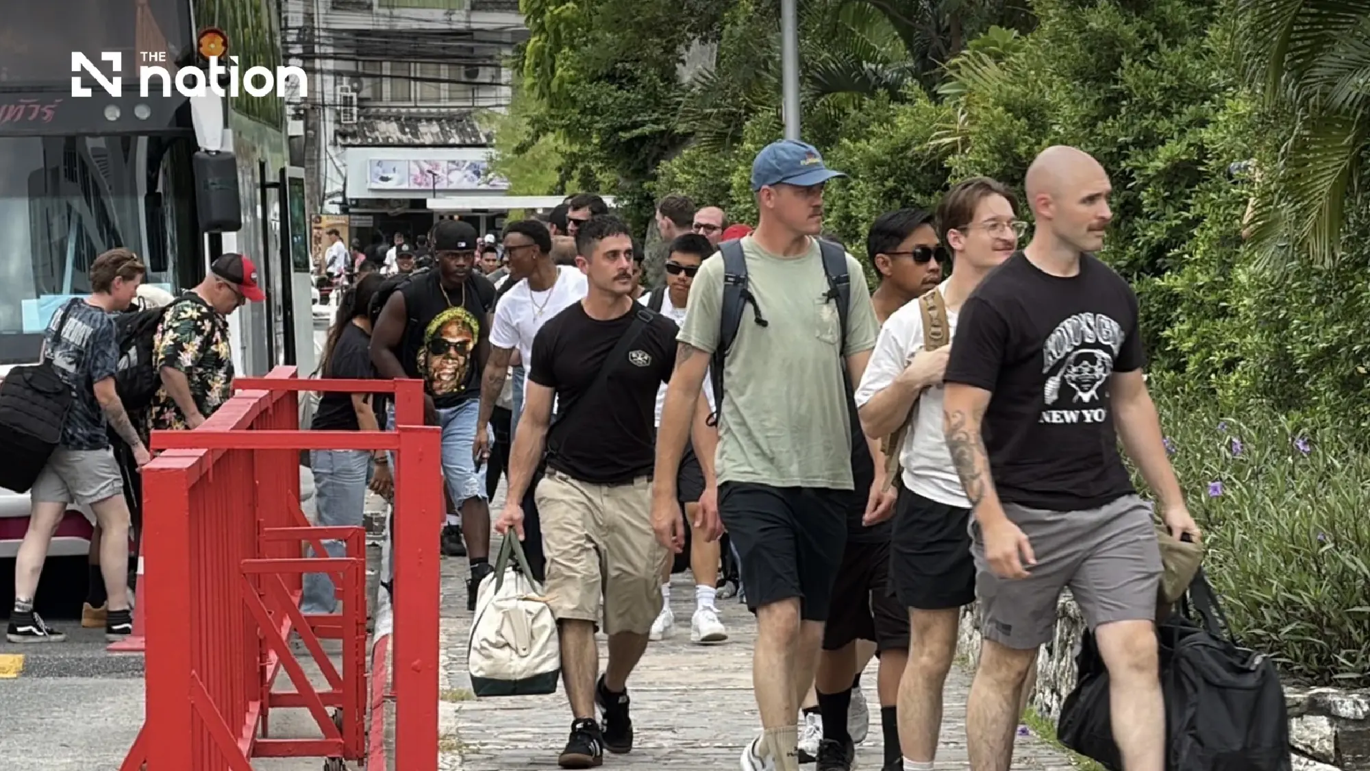 Pattaya tightens security as USS Abraham Lincoln crew arrive