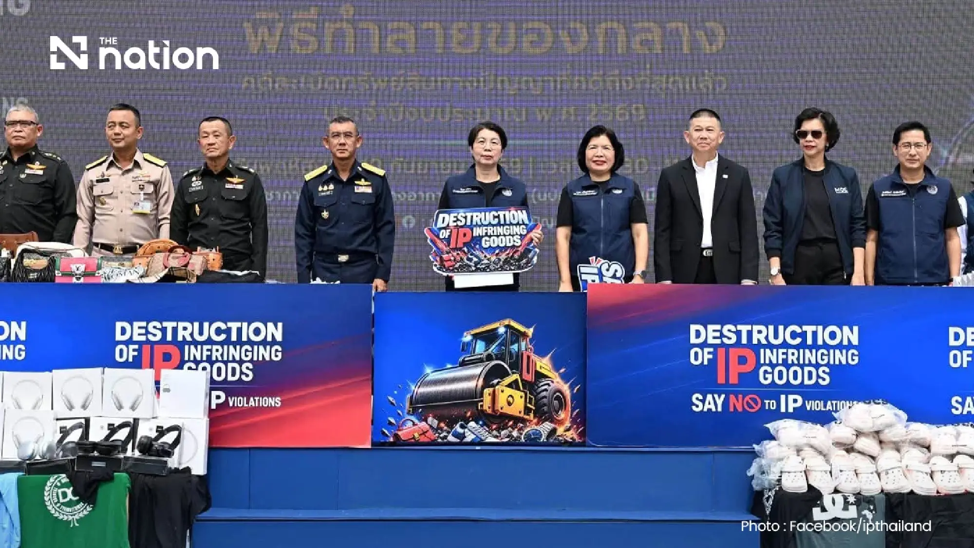 Thailand destroys 2 million infringing goods as IP losses top THB2.1bn