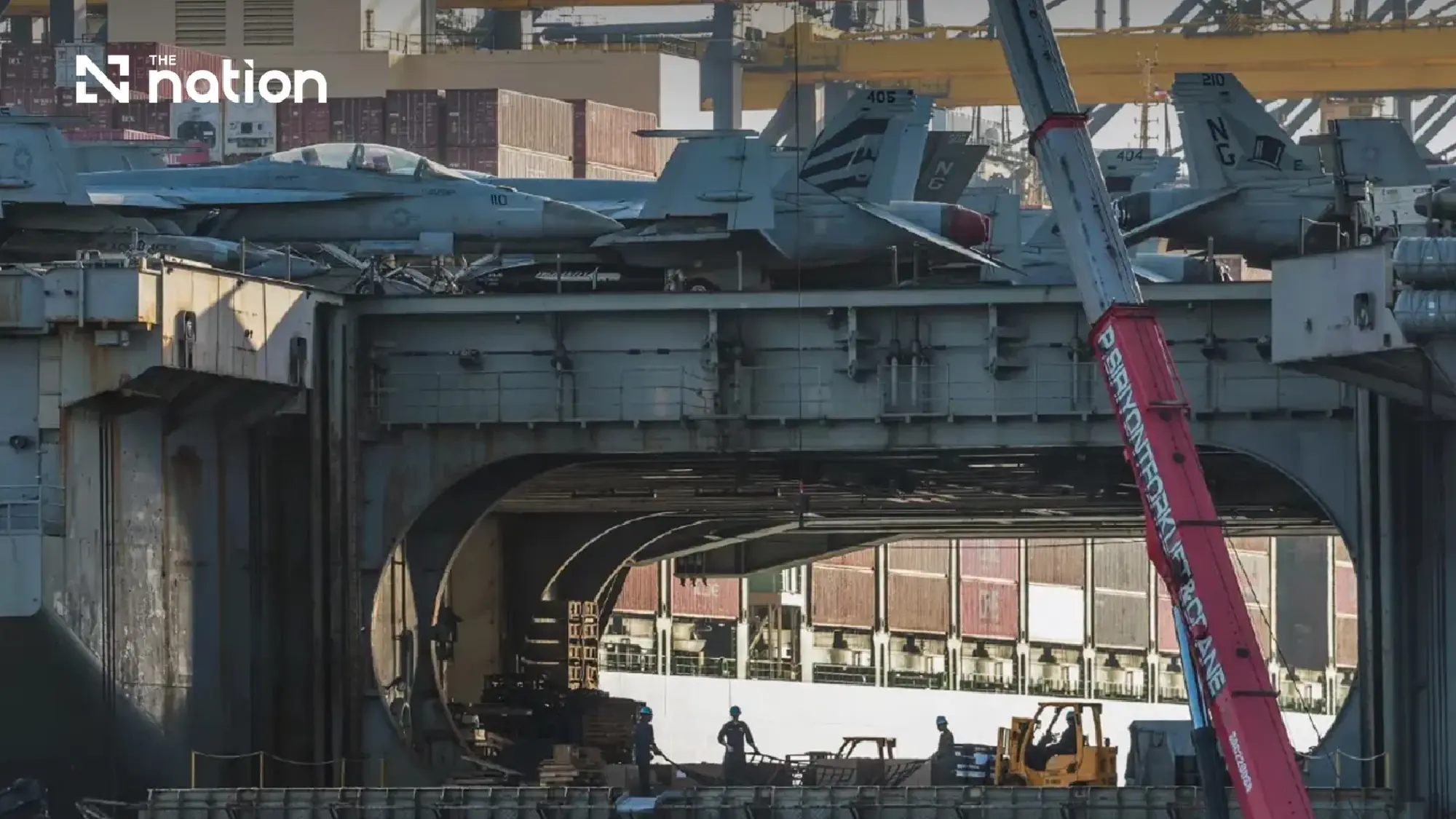 USS Abraham Lincoln departs Thailand after port visit