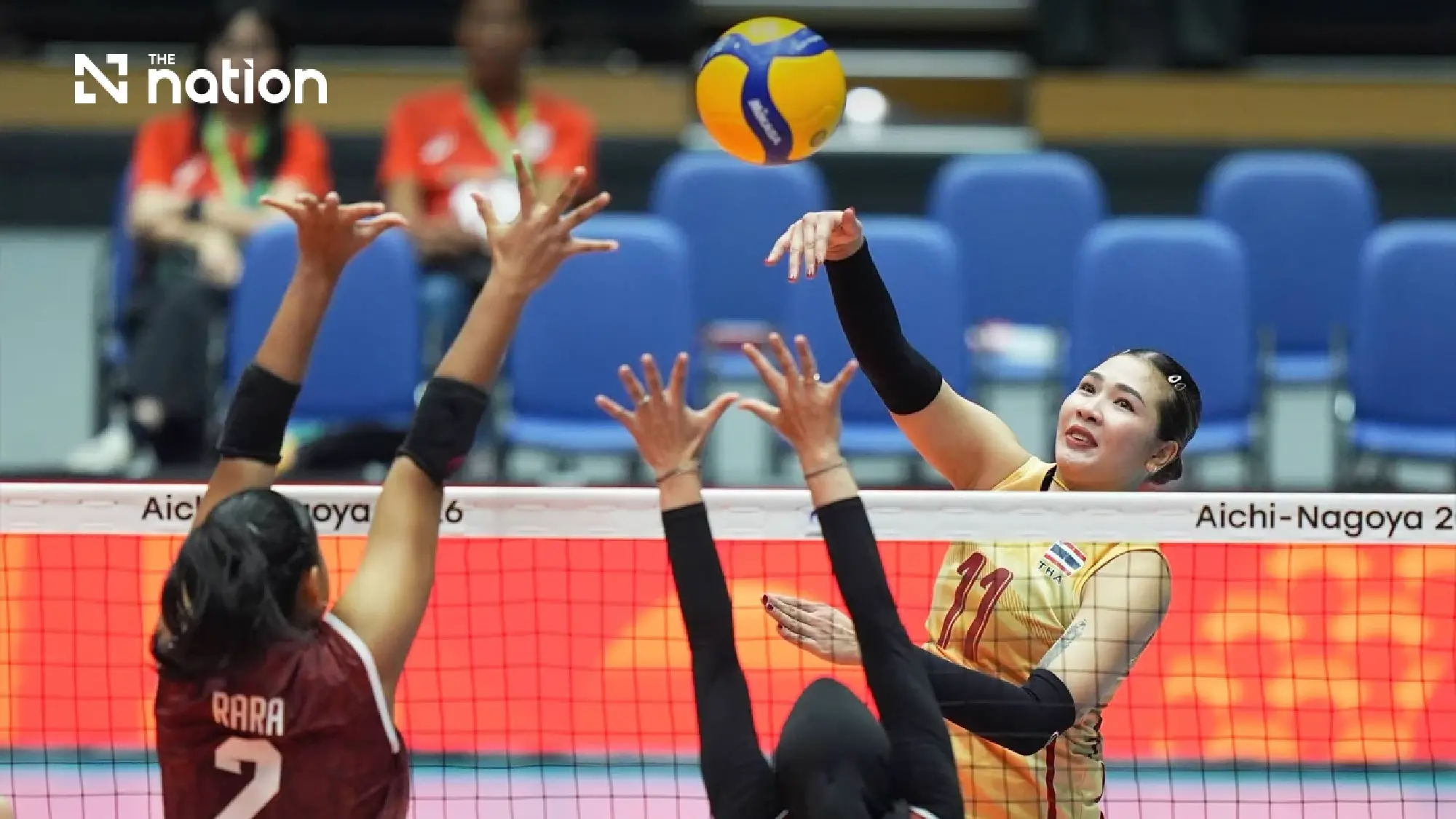 Thailand face China in Asian Games volleyball semi-final at 2pm