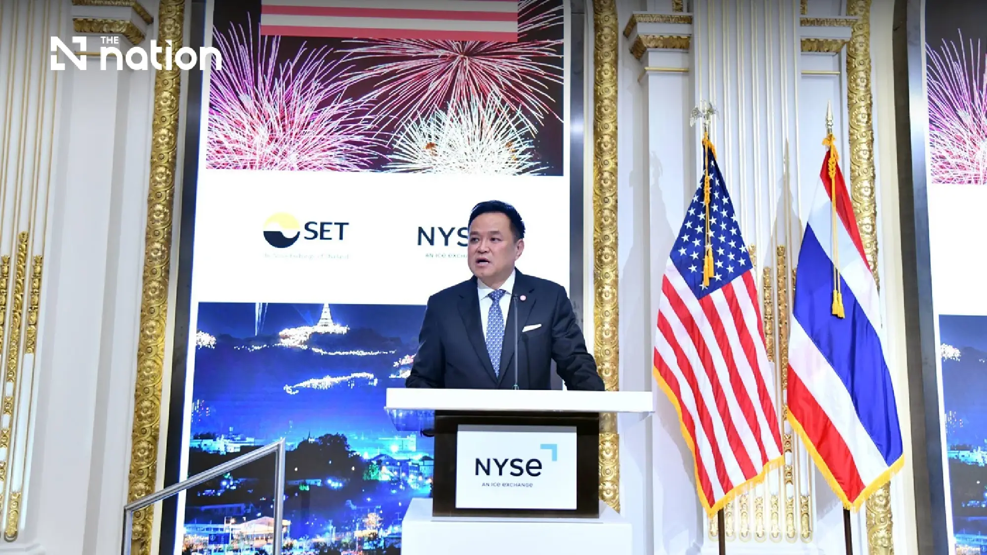 SET and NYSE sign Sept 24 pact for listings on two markets