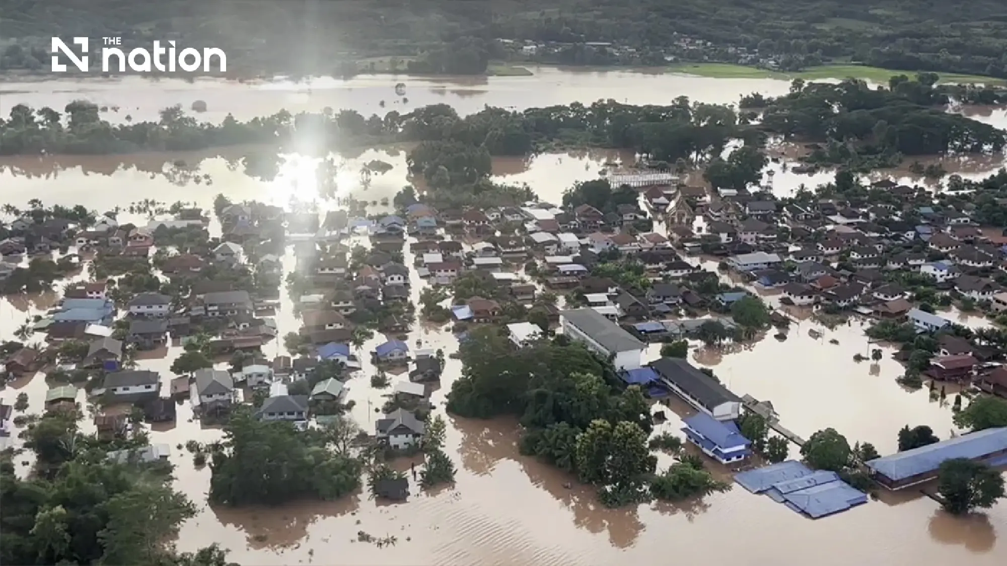 Flood alert issued for four Nan districts after heavy rain warning