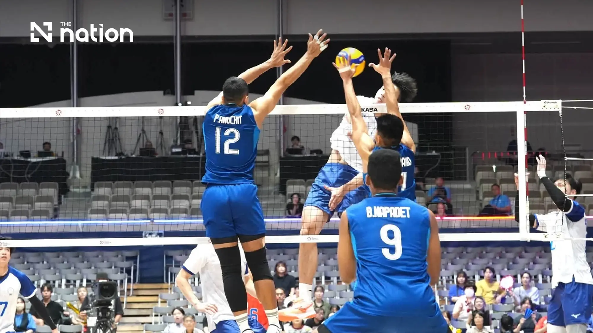 Thailand beat Taiwan in five sets to top Asian volleyball pool