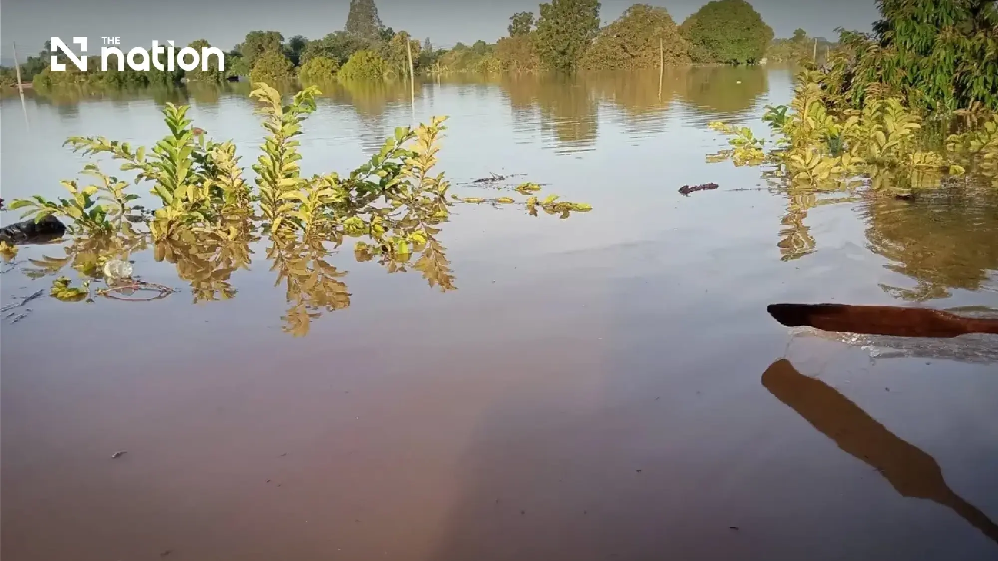 Kanchanaburi floods worsen as homes remain submerged by rising water