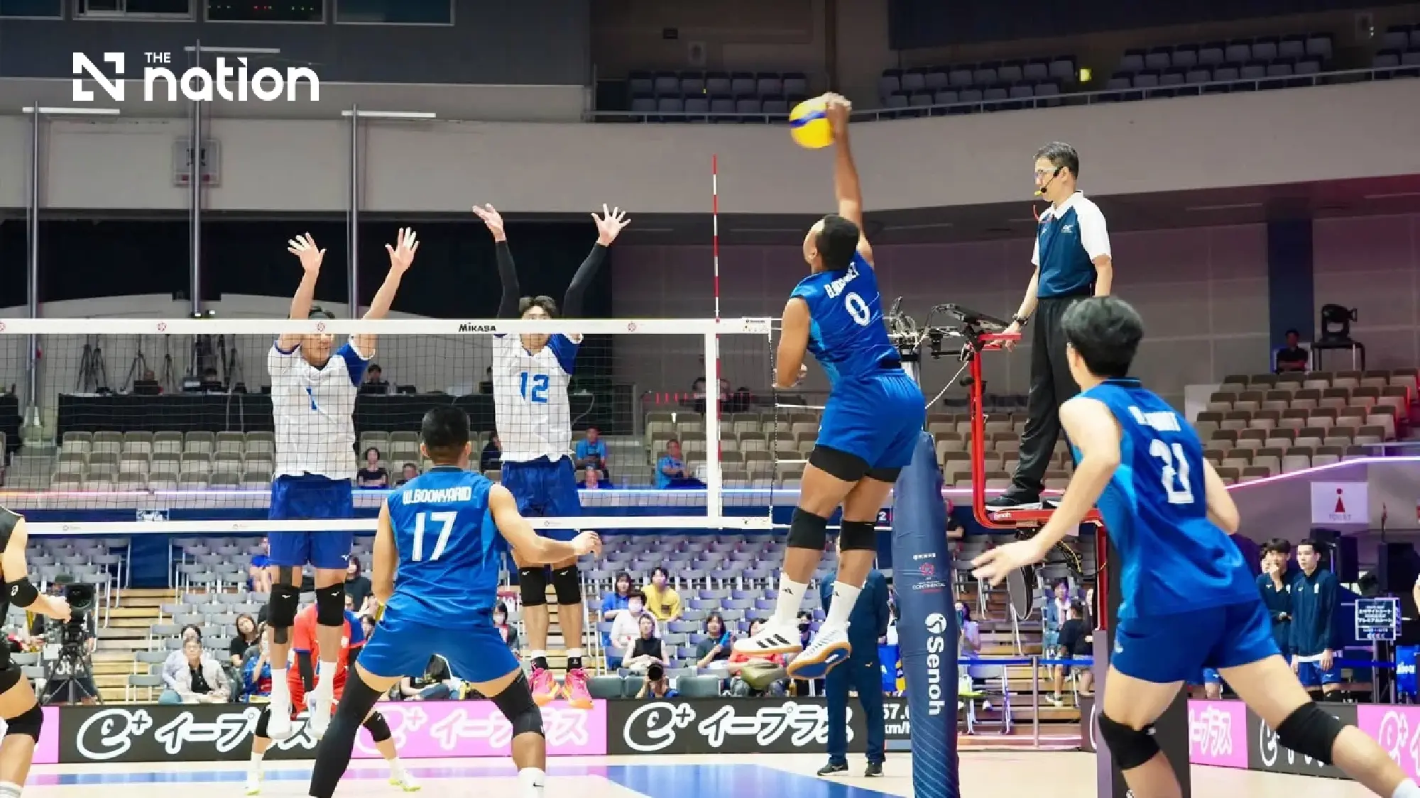 Thailand beat Taiwan in five sets to top Asian volleyball pool