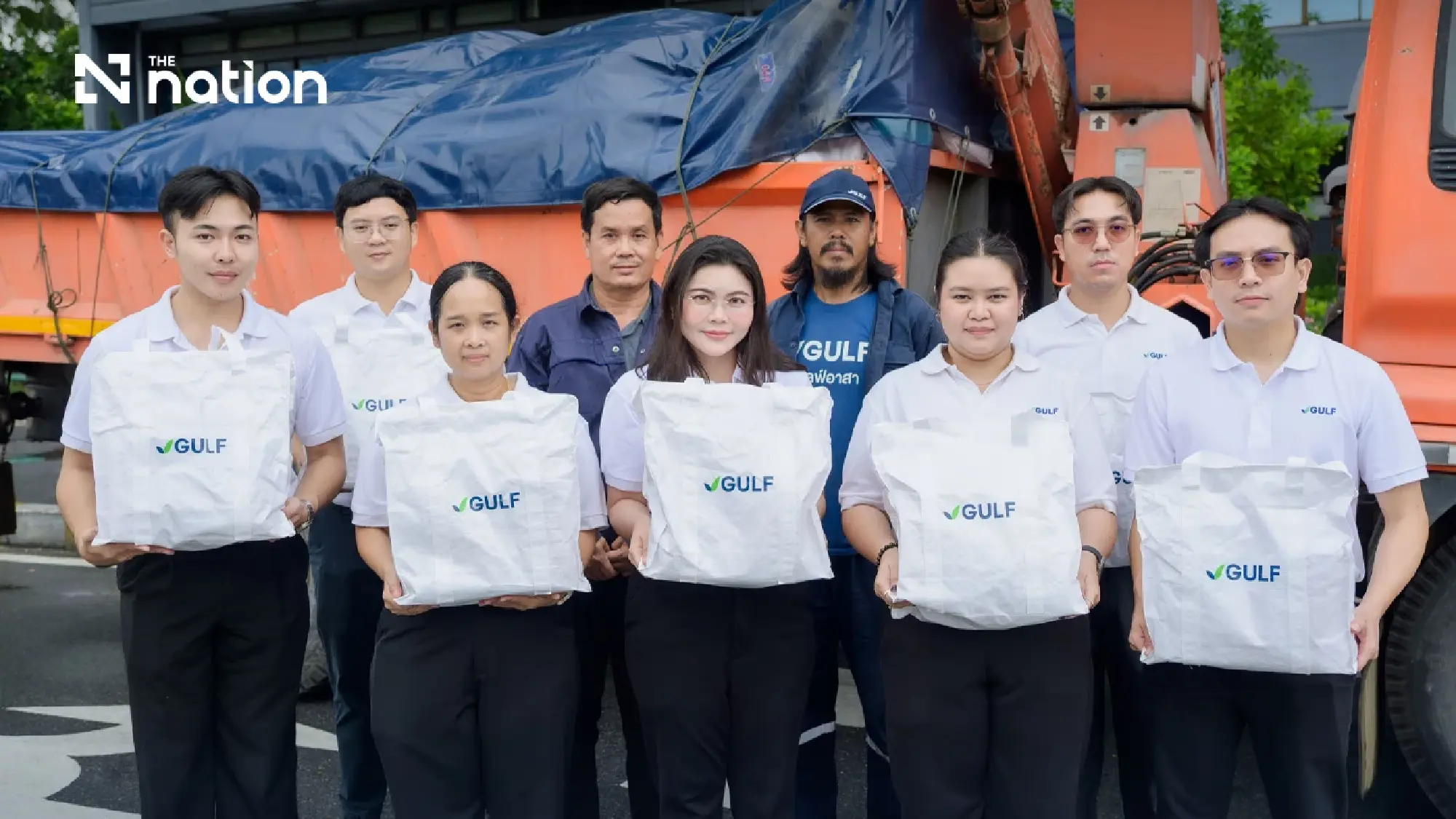 GULF Volunteers Join Forces to Support Bangkok’s Flood-Affected Communities, Deliver ‘GULF Care’ Relief Kits and Essential Supplies