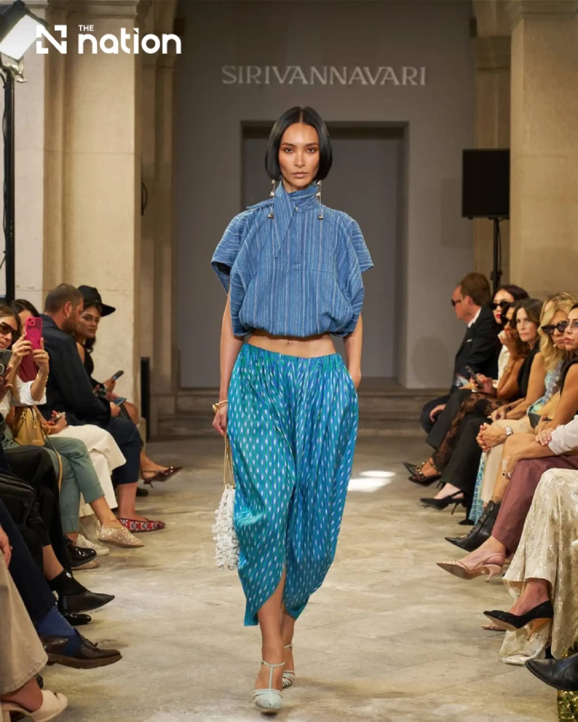 HRH Princess Sarivannavari Reinvents Thai Mudmee Silk At Milan Fashion Week