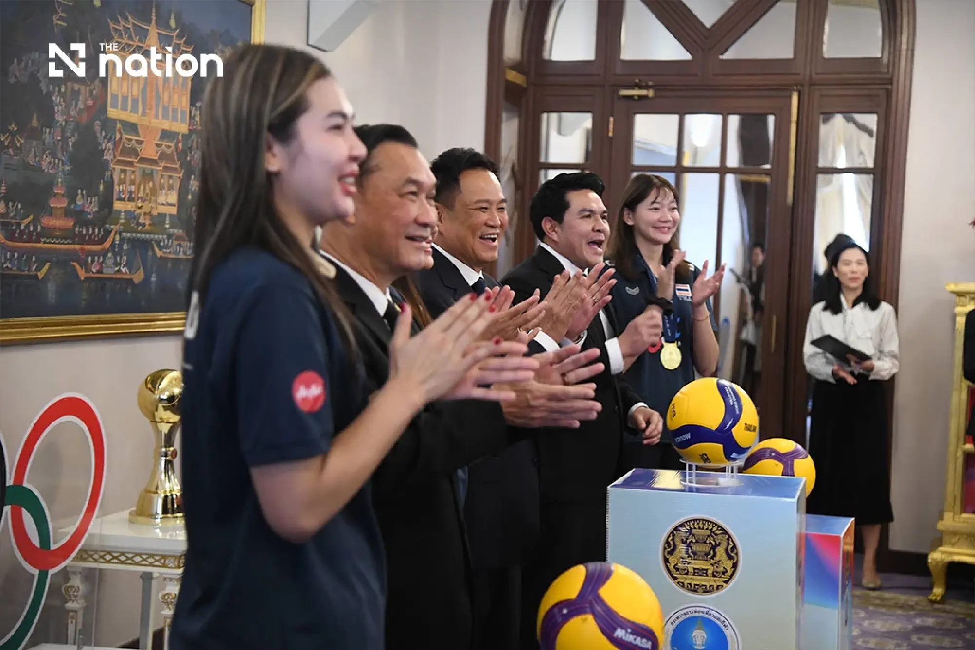 Thai volleyball team honoured after Olympic qualification triumph