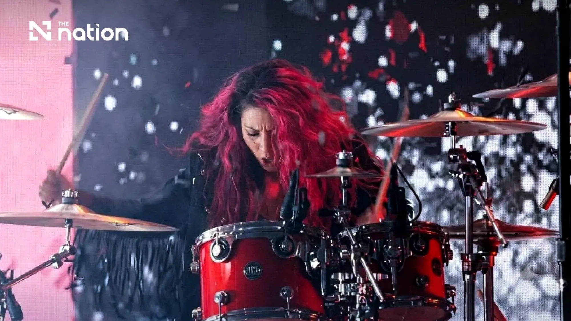 Ashlee Nino revealed as Nene’s drummer in AGT 2026 final