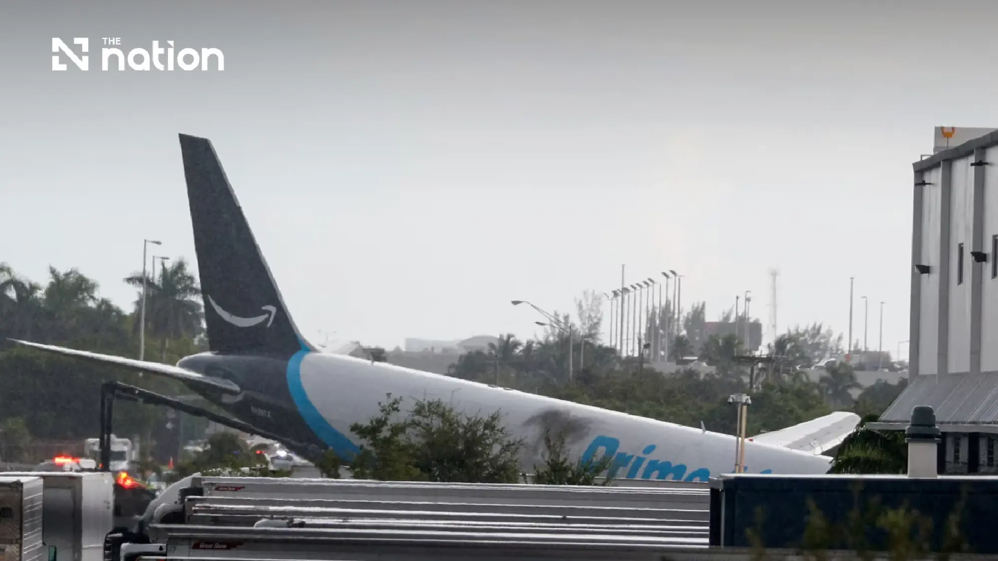 Amazon cargo plane crash in Miami kills at least five