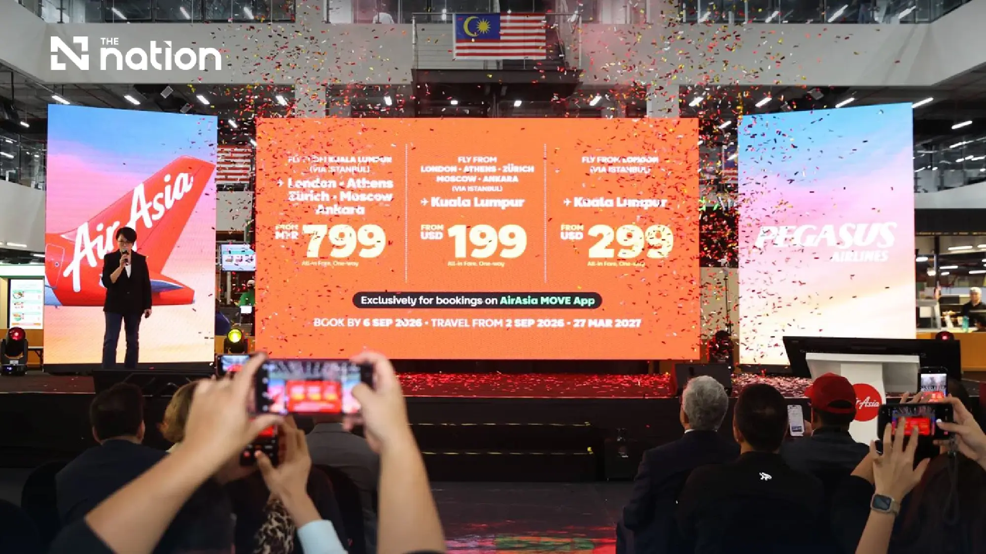 AirAsia Seals First Codeshare With Pegasus, Bridges Asia and Europe