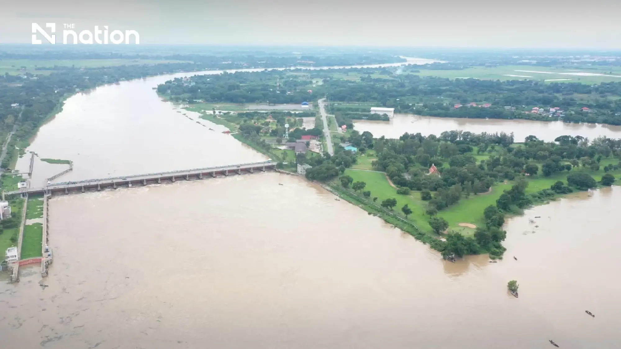 RID Issues Flood Alert for 11 Provinces as Chao Phraya Rises