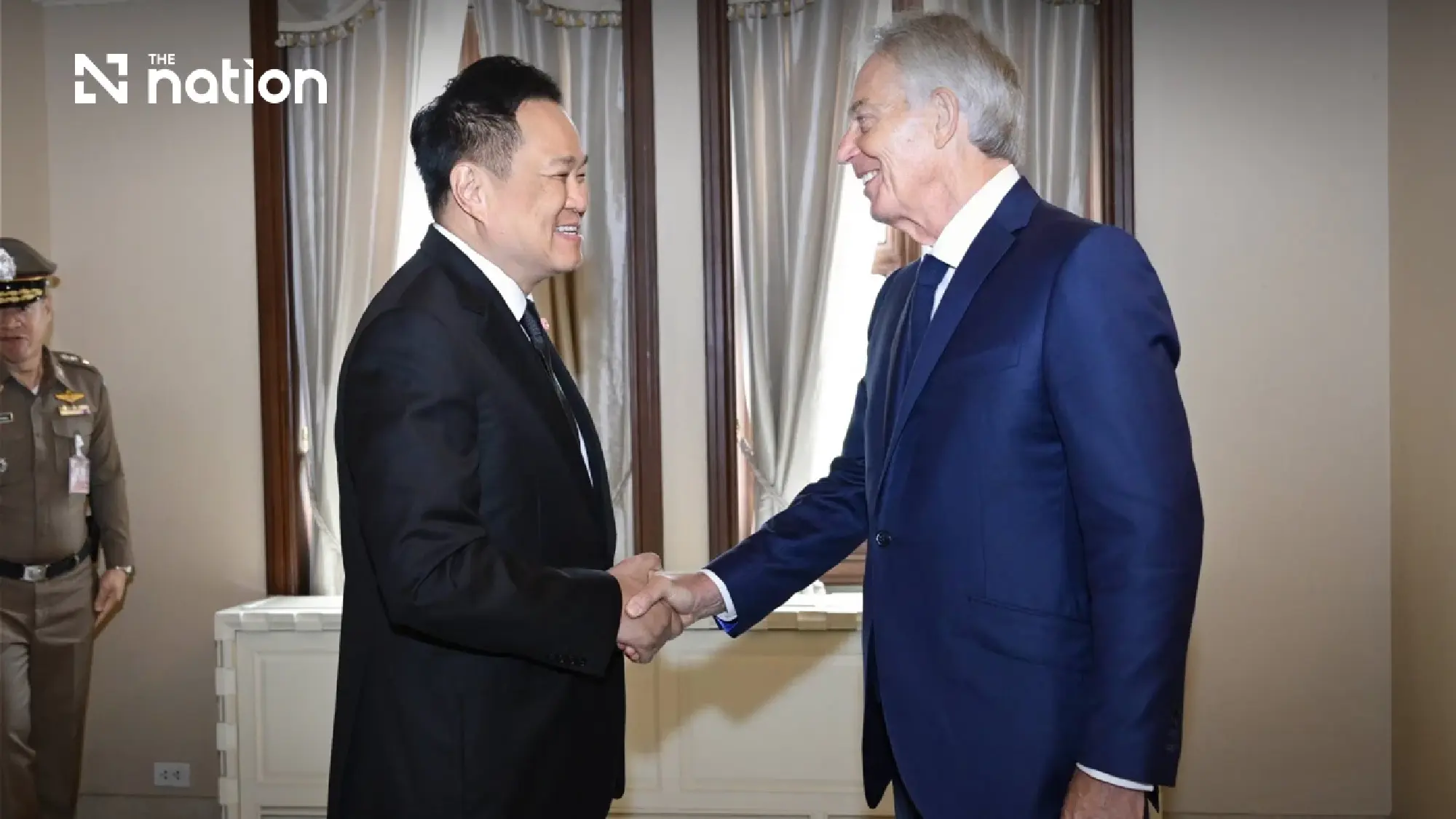 Anutin proposes Blair institute help for OECD entry by 2028