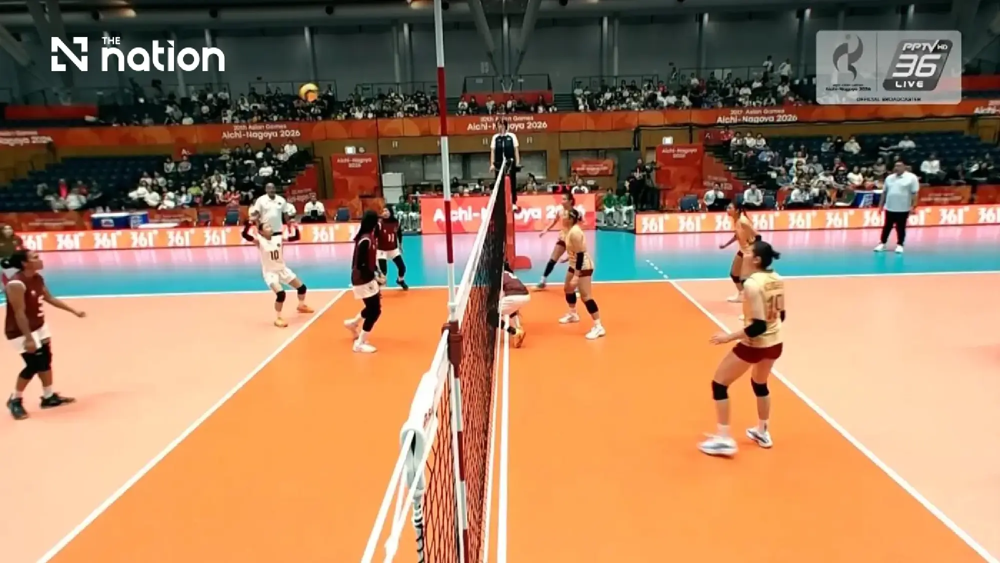 Thailand sweep Indonesia to reach Asian Games volleyball semi-finals