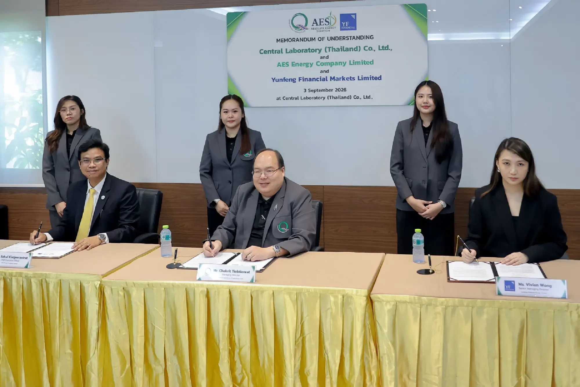 CLT, AES & Yunfeng Partner to Drive Clean Energy Solutions.