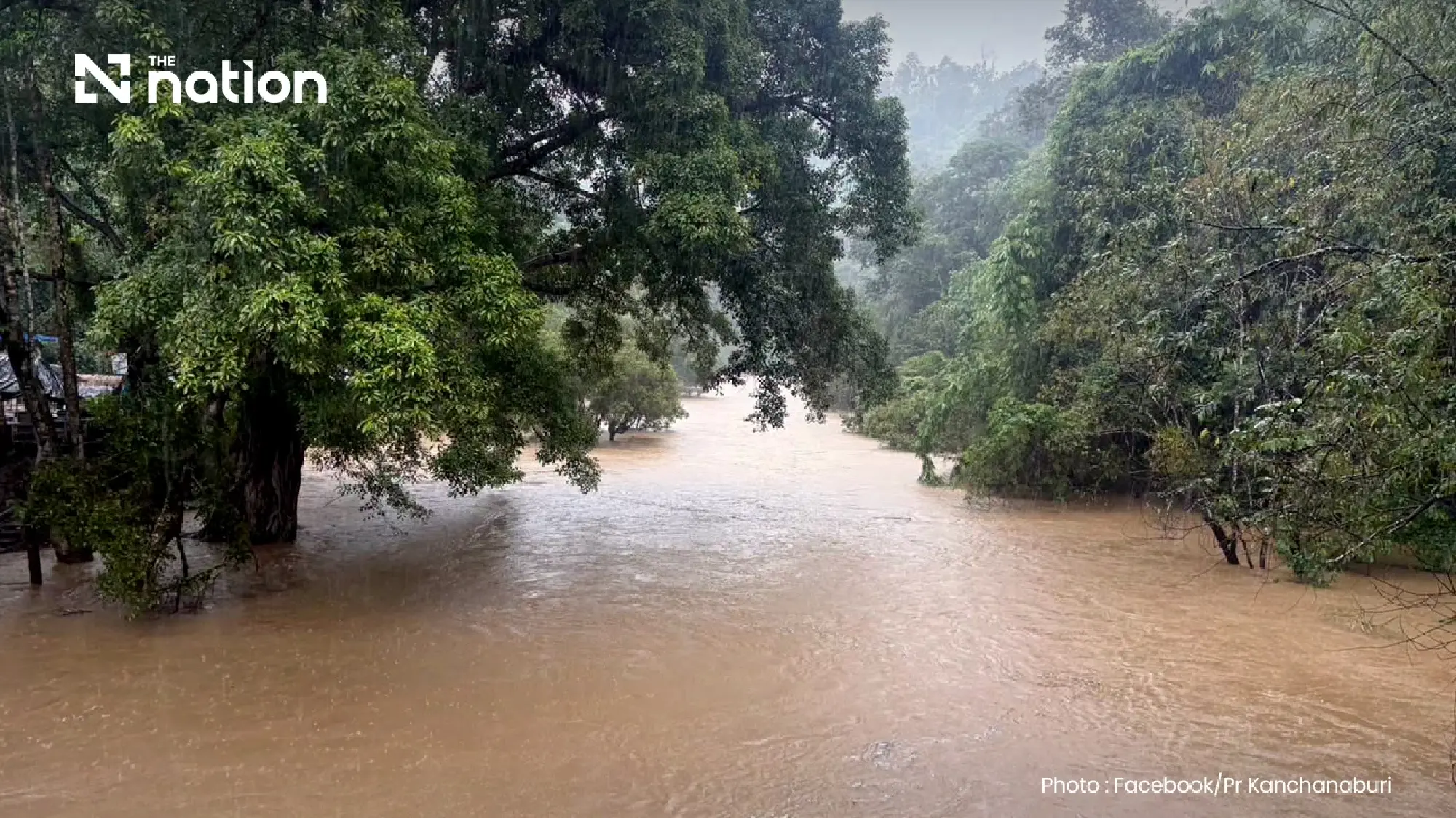Kanchanaburi floods displace over 400 families on Sept 28