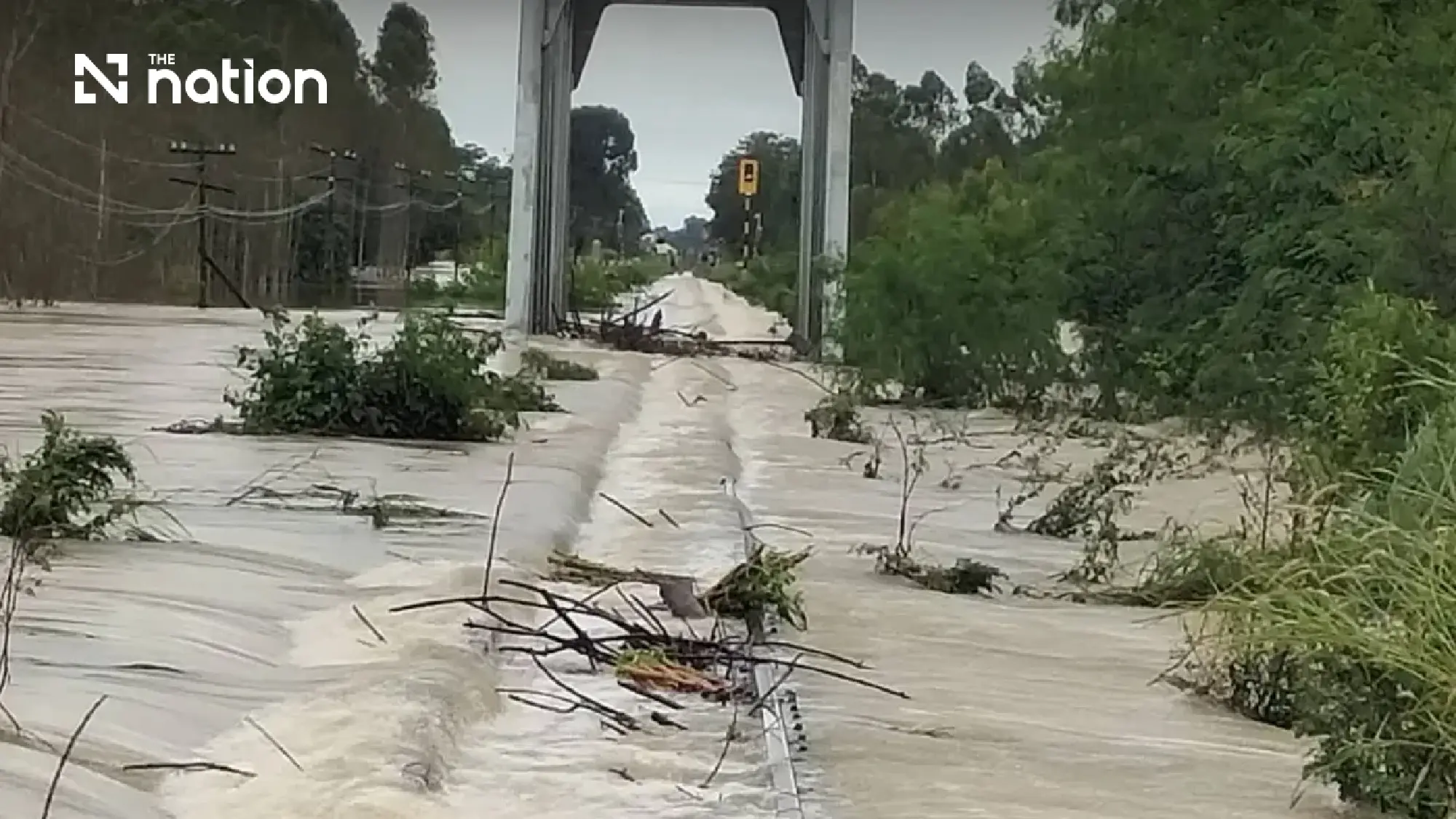Heavy rain shuts more railway sections on Thailand's Eastern Line