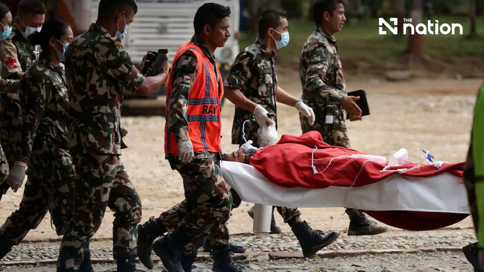 Nepal foreman rescued after nine days in flooded tunnel says he stayed behind to help colleagues escape