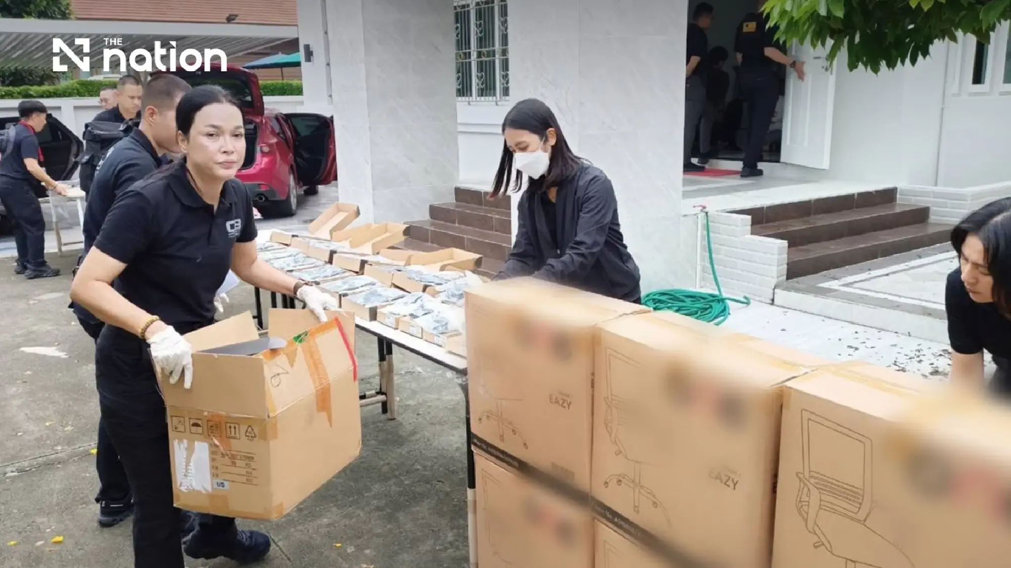 Thai-South Korean police arrest 13 at alleged scam base in Samut Prakan