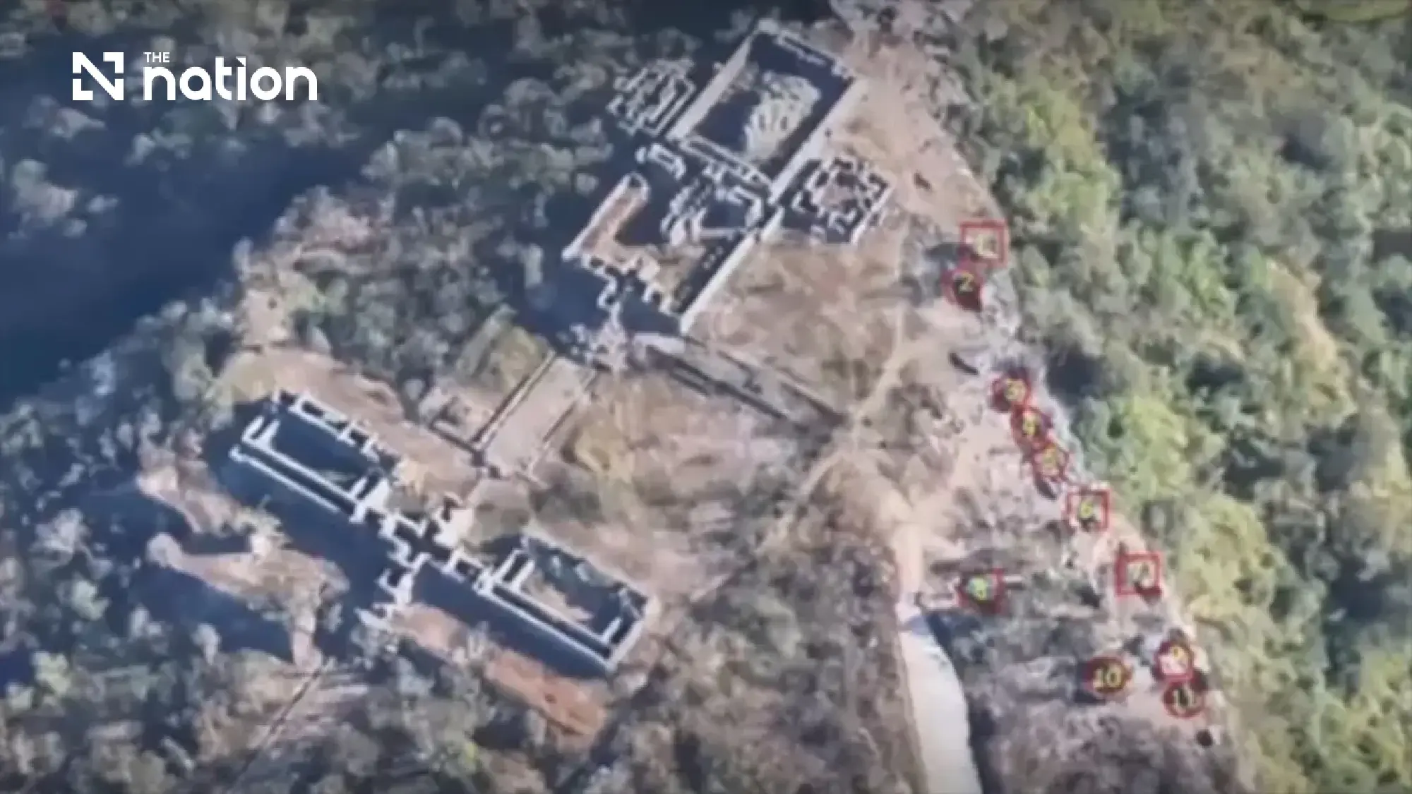 Thai army shares Preah Vihear drone strike video on Sept 15