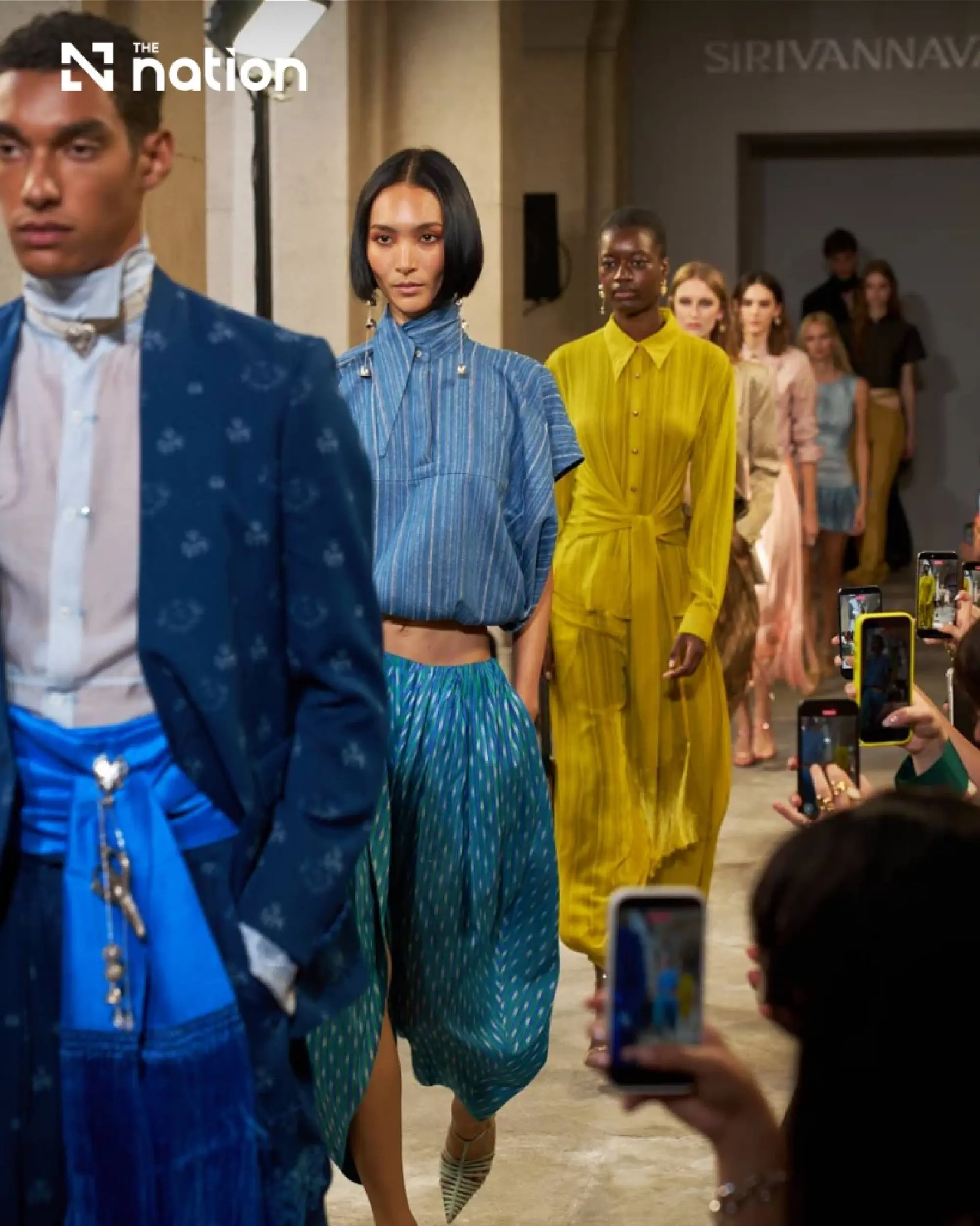 HRH Princess Sarivannavari Reinvents Thai Mudmee Silk At Milan Fashion Week