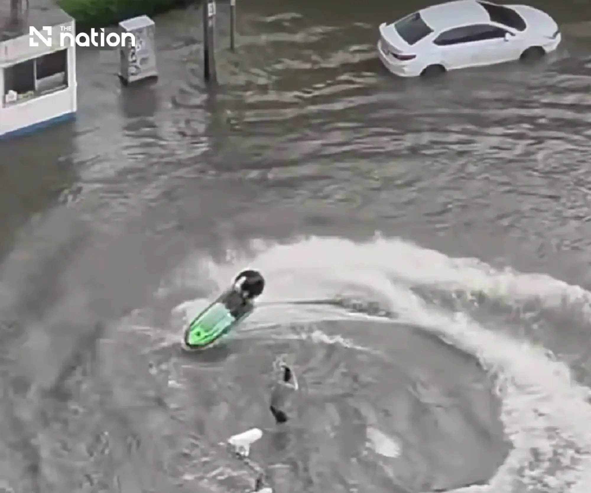 Bangkok flood jet ski rider faces court on September 28