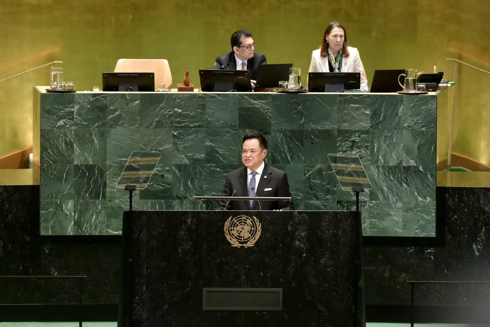 Anutin urges UN reform, trust and peaceful dispute settlement