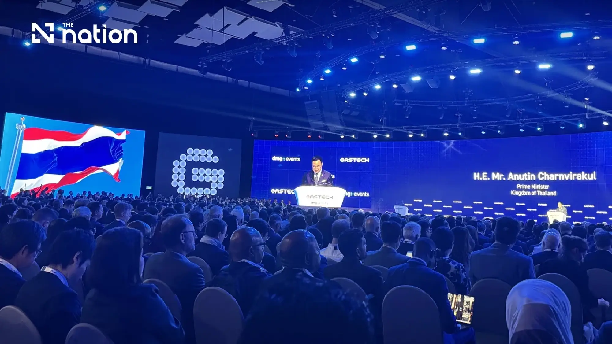 Anutin Vows Bold Energy Push, 50m Baht Solar Scheme, as Gastech Opens in Bangkok