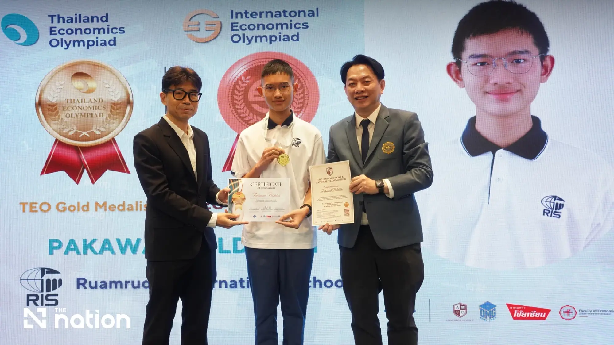 TEO Honours Thai Students After Three Bronze Medals at the International Economics Olympiad