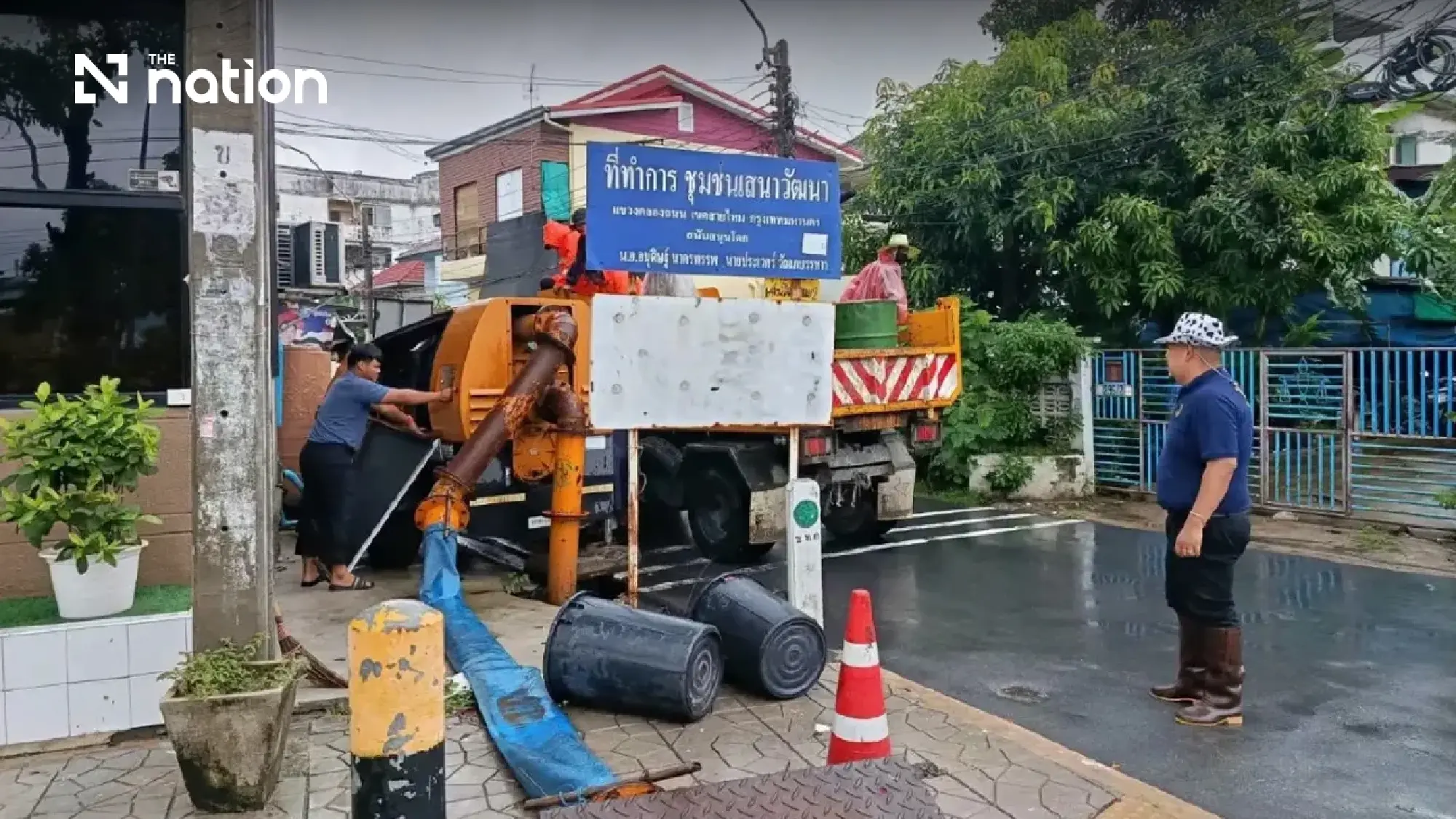 Bangkok faces widespread road flooding after prolonged rainfall