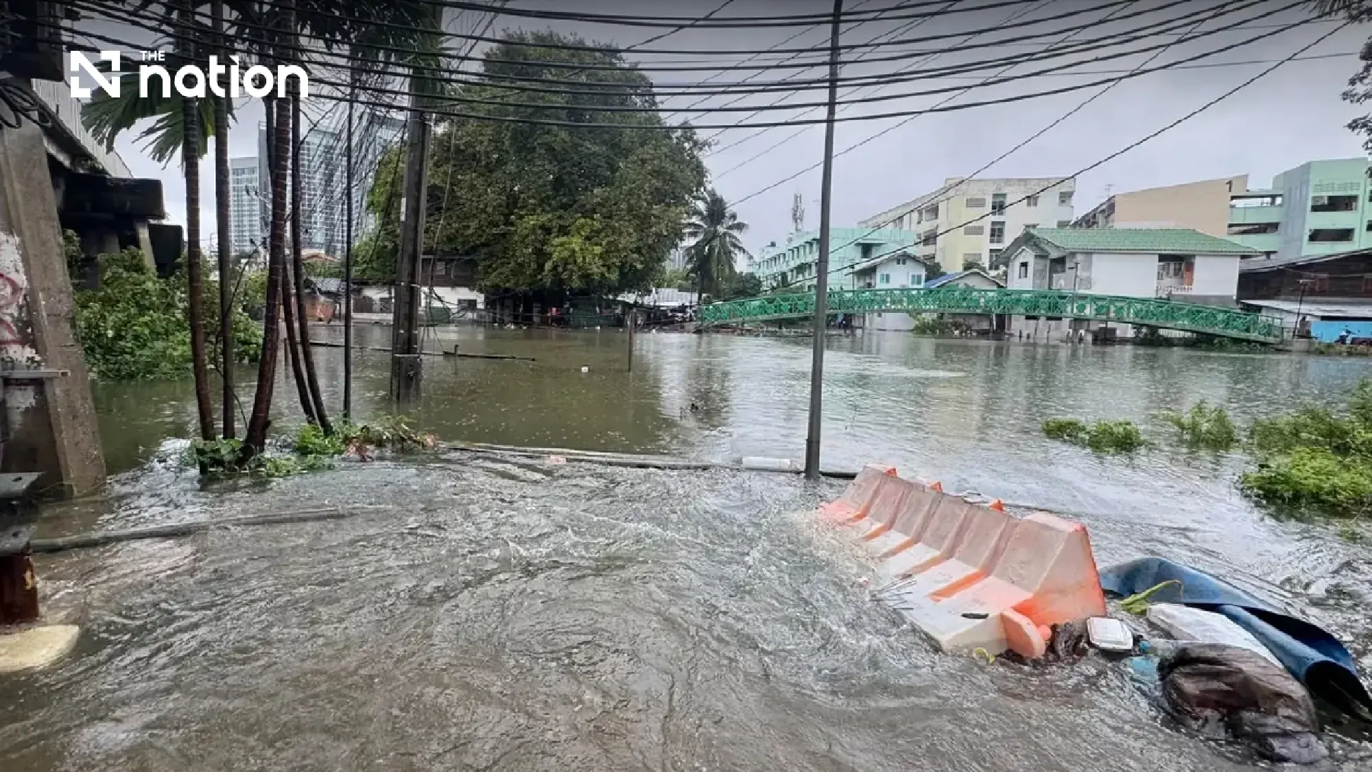Bangkok faces widespread road flooding after prolonged rainfall