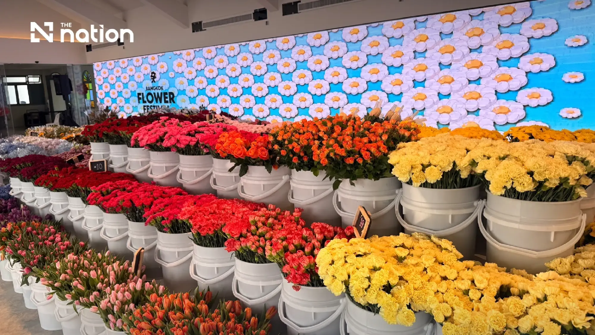 Bangkok Flower Festival 2026 Transforms Pak Khlong Talat