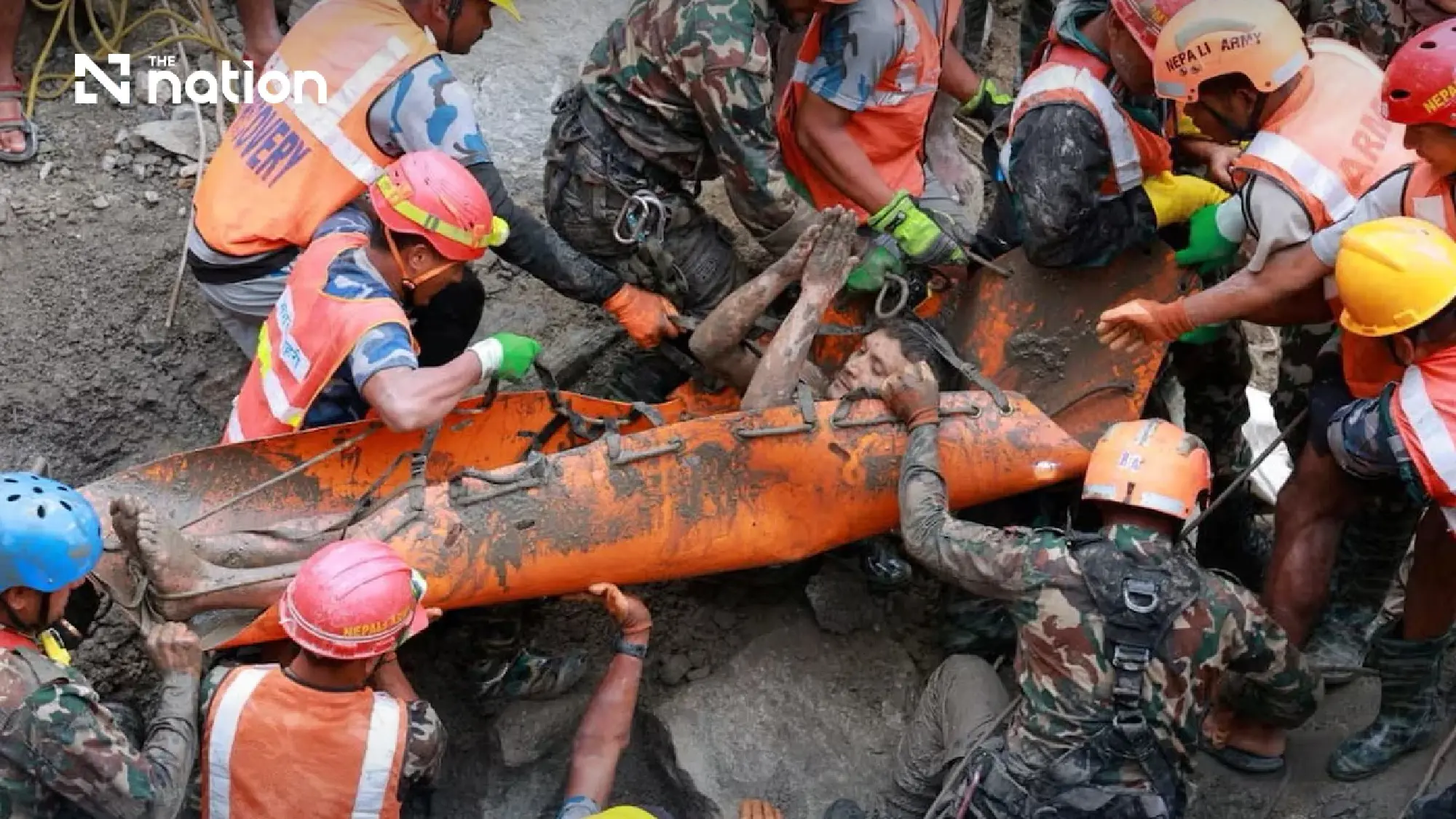 Nepal foreman rescued after nine days in flooded tunnel says he stayed behind to help colleagues escape