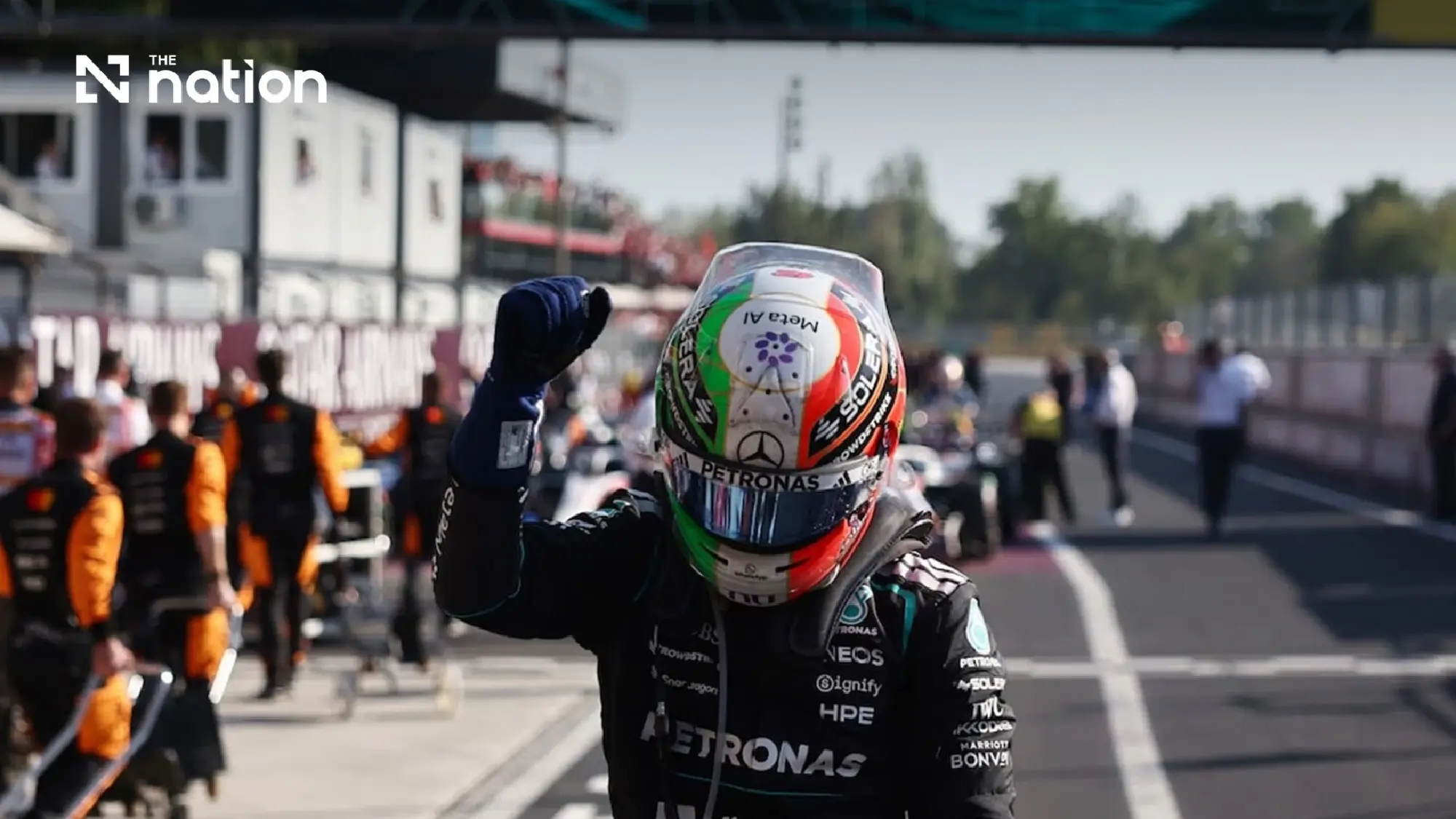 Antonelli wins Italian GP from 19th after Leclerc crash