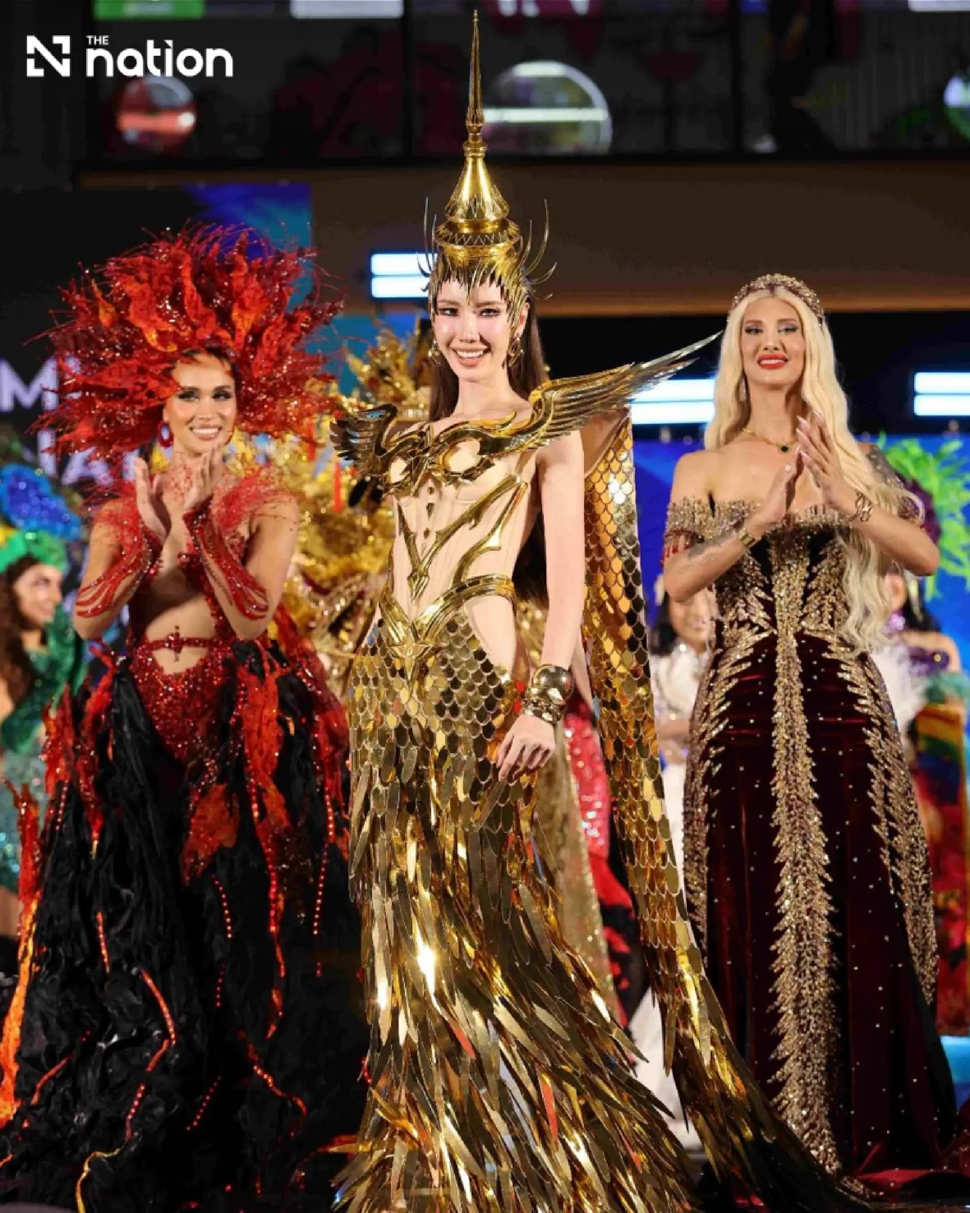 Crowd Erupts as Miss International Queen Reveals Costume Top Three
