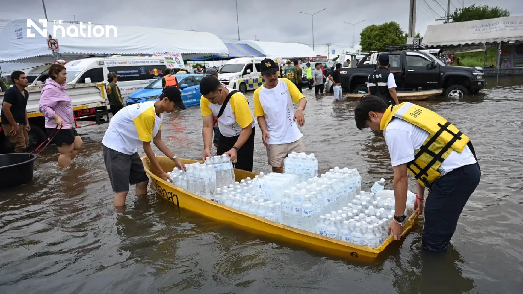 Singha R-Sa deploys 4WDs and relief teams to flood-hit areas