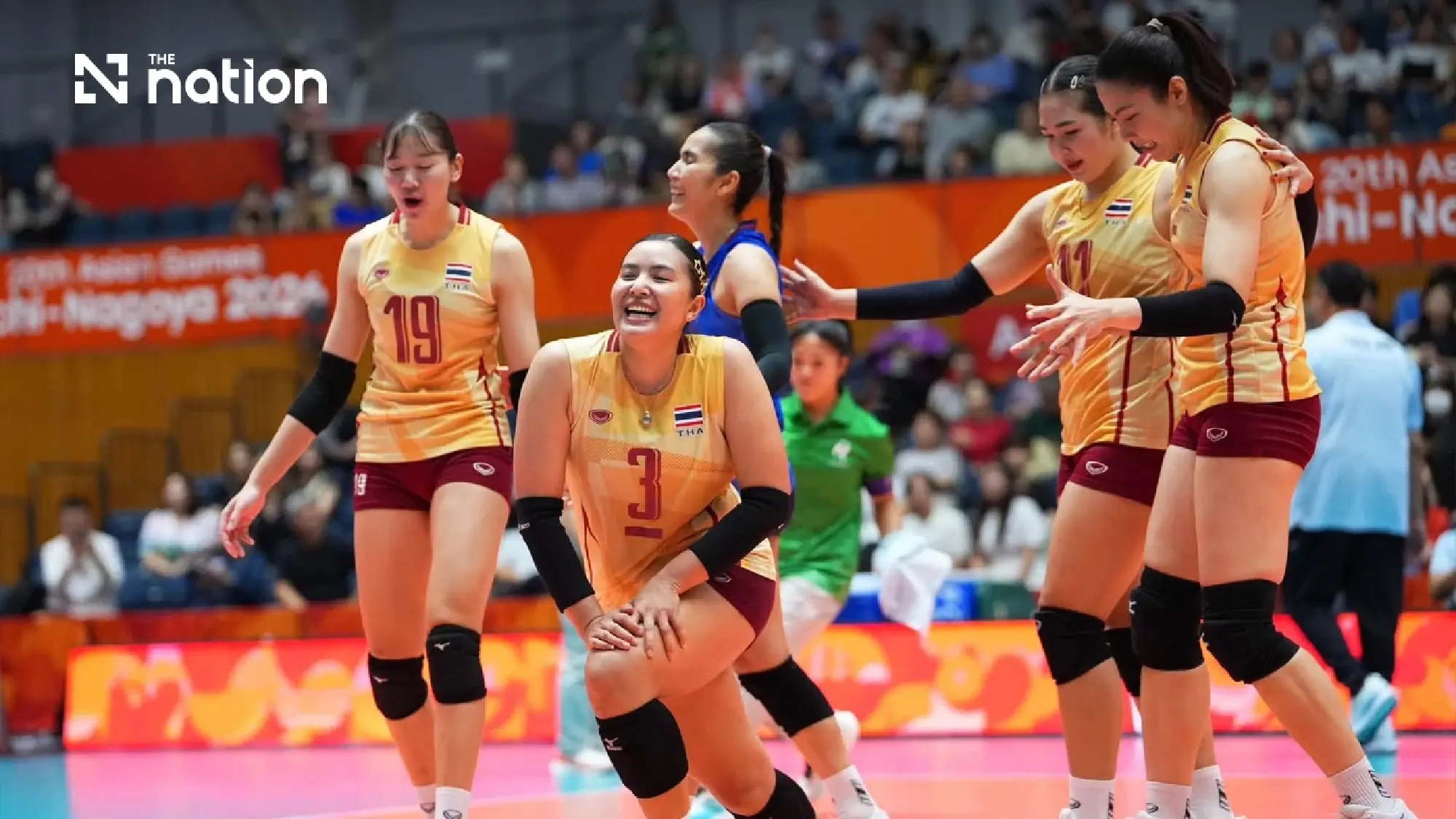 Thailand face China in Asian Games volleyball semi-final at 2pm