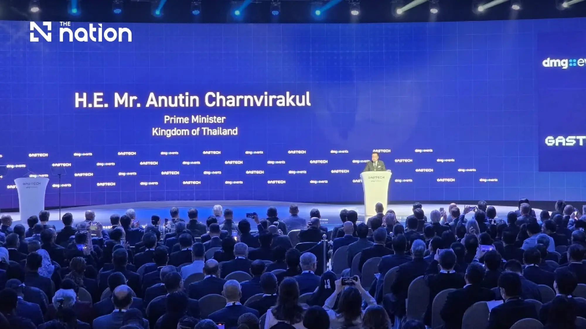 Anutin Vows Bold Energy Push, 50m Baht Solar Scheme, as Gastech Opens in Bangkok