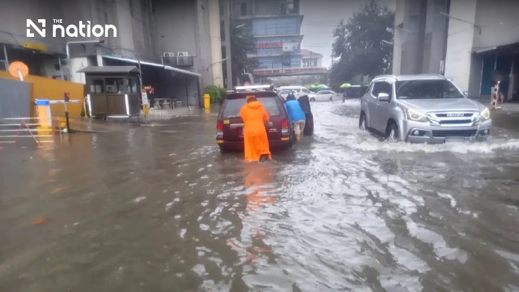 Bangkok faces widespread road flooding after prolonged rainfall