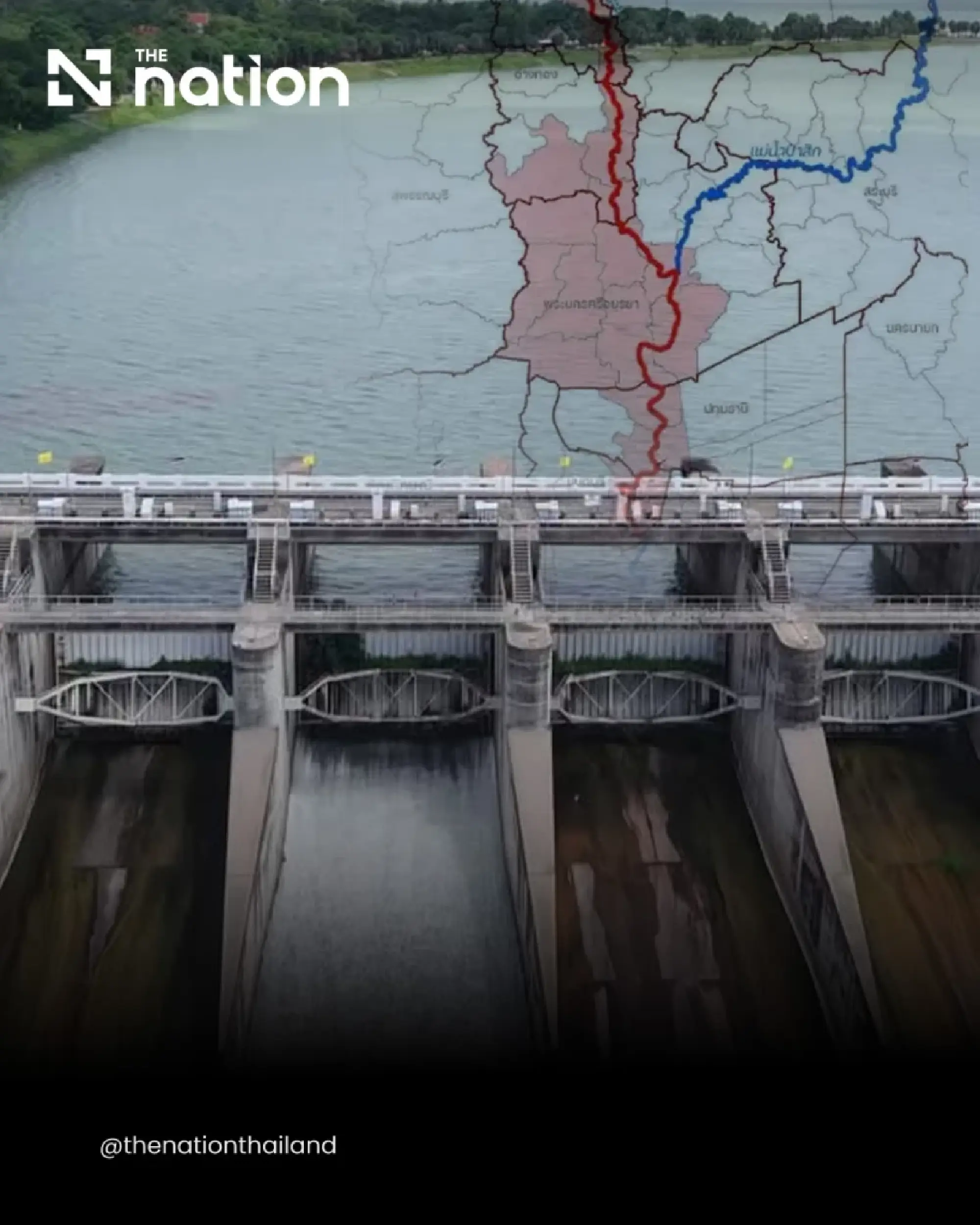 Thailand reservoirs near full as levels at 32 river stations rise above banks
