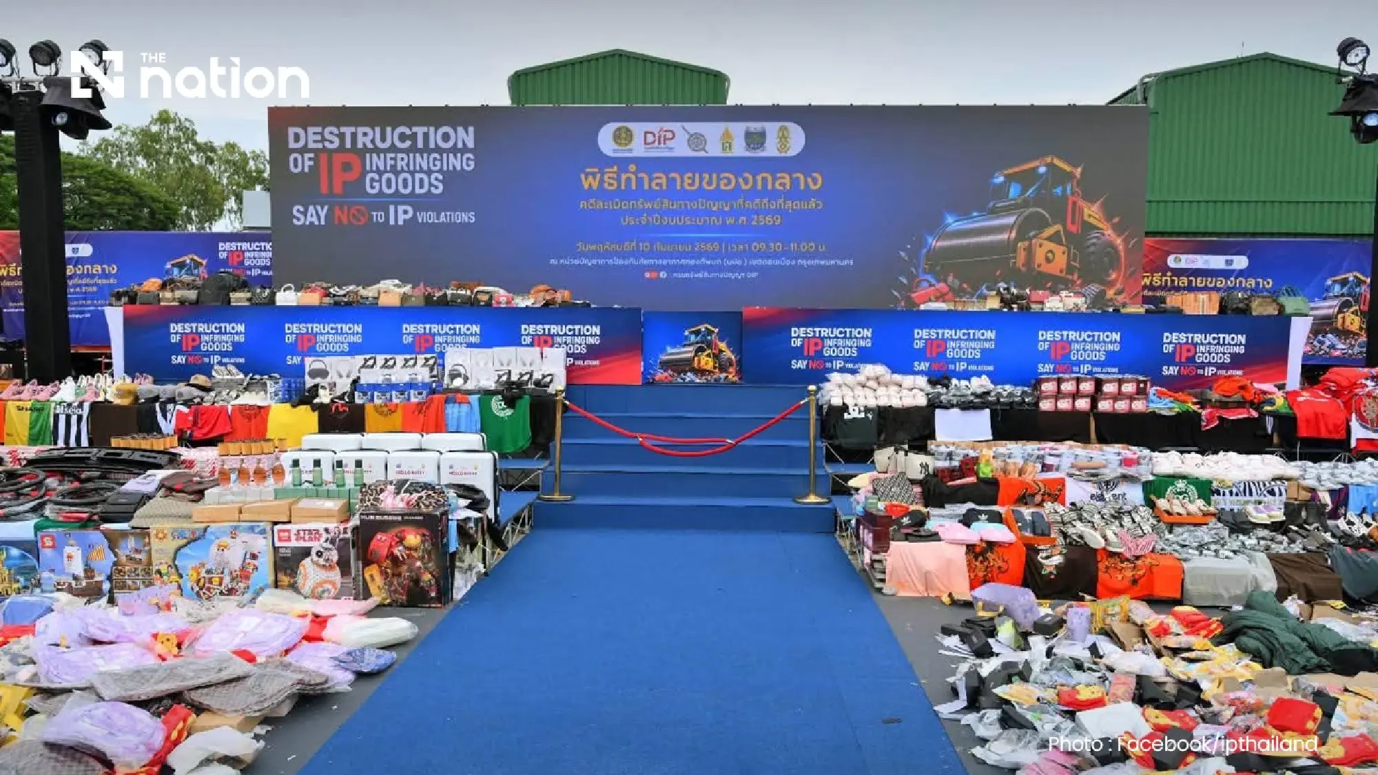 Thailand destroys 2 million infringing goods as IP losses top THB2.1bn