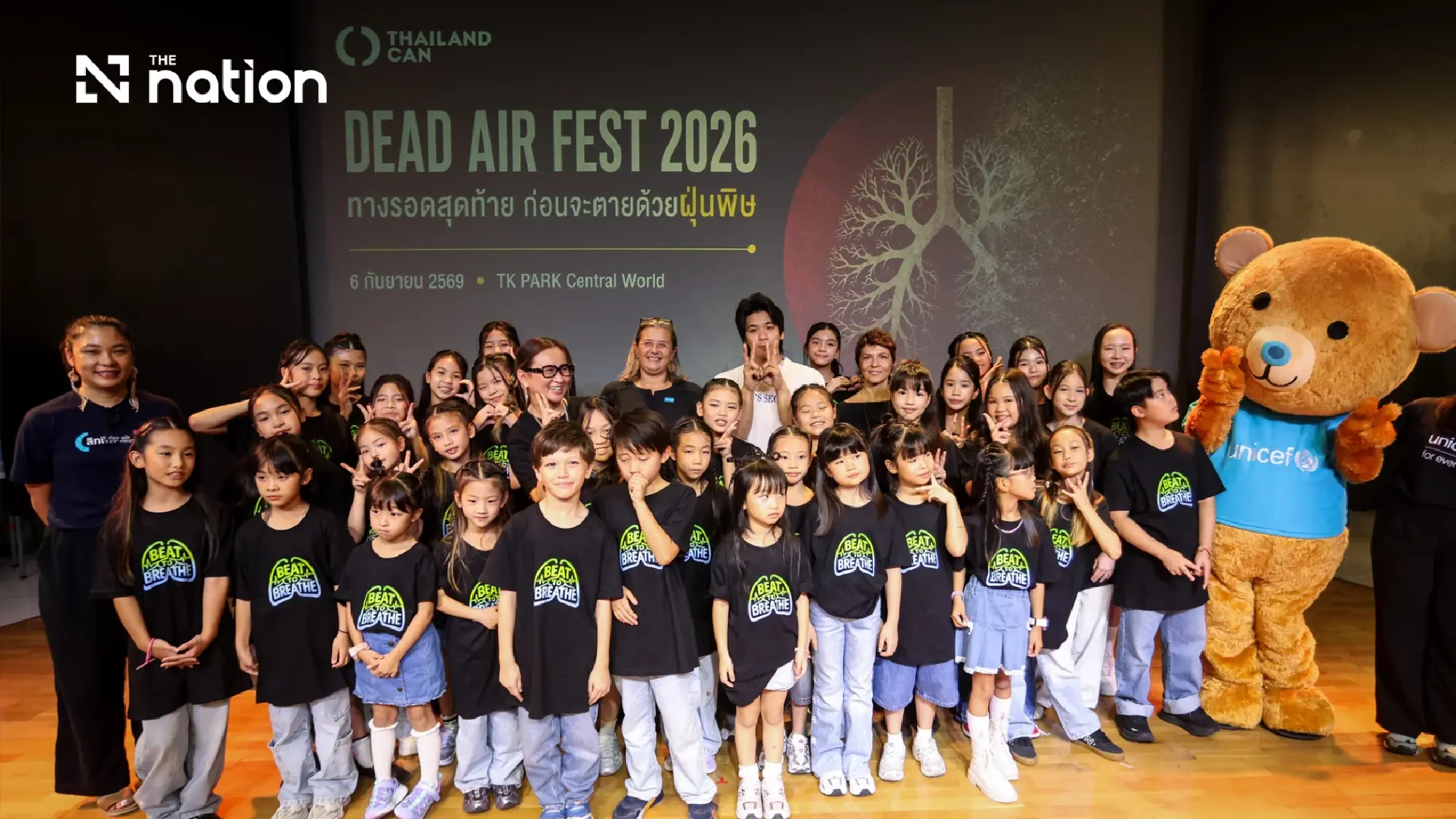 Thailand Marks Clean Air Day with 'BEAT TO BREATHE' Amid Stalled Legislation