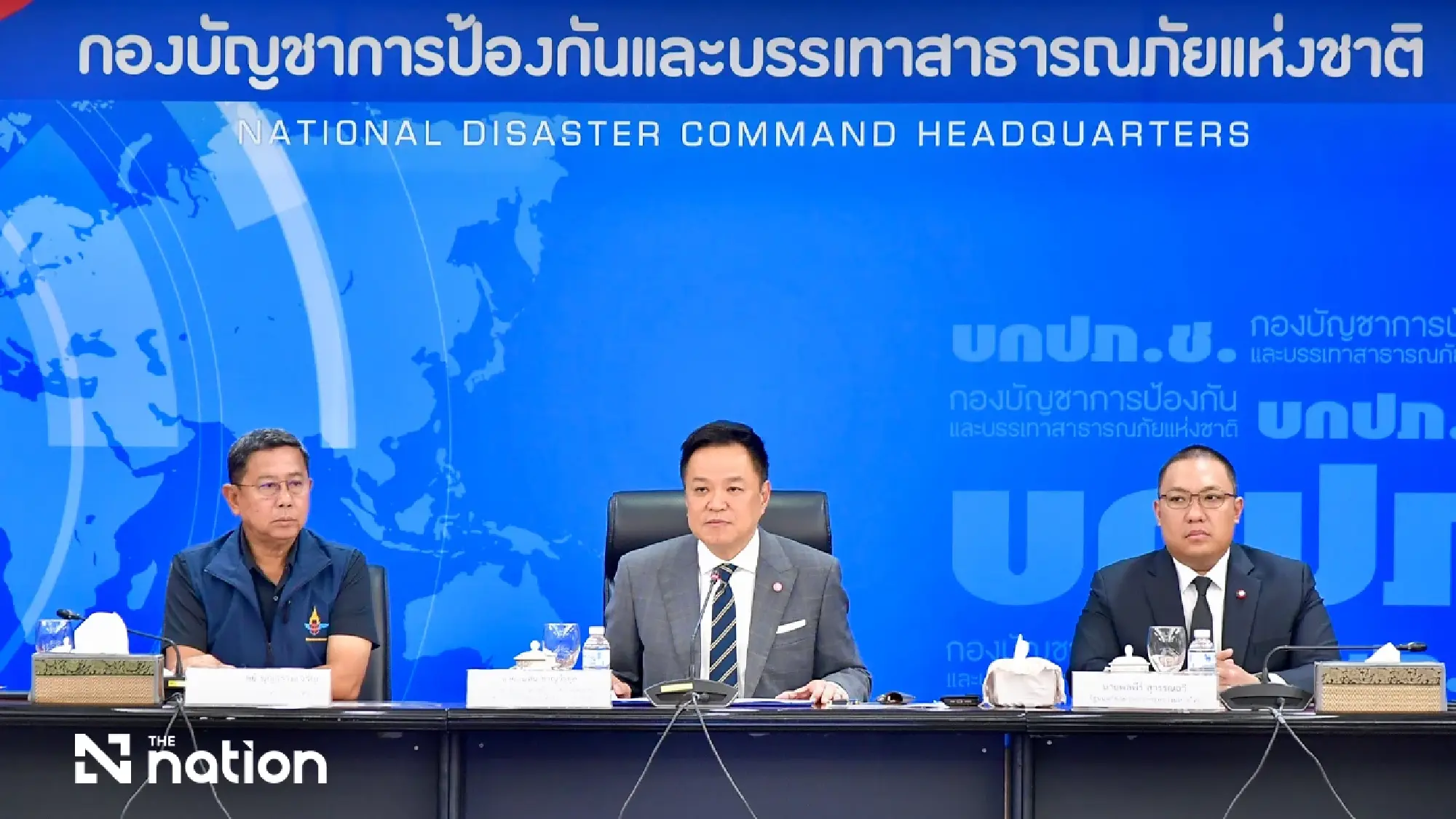 Anutin launches flood war room with daily 8am briefings and defends cash handouts