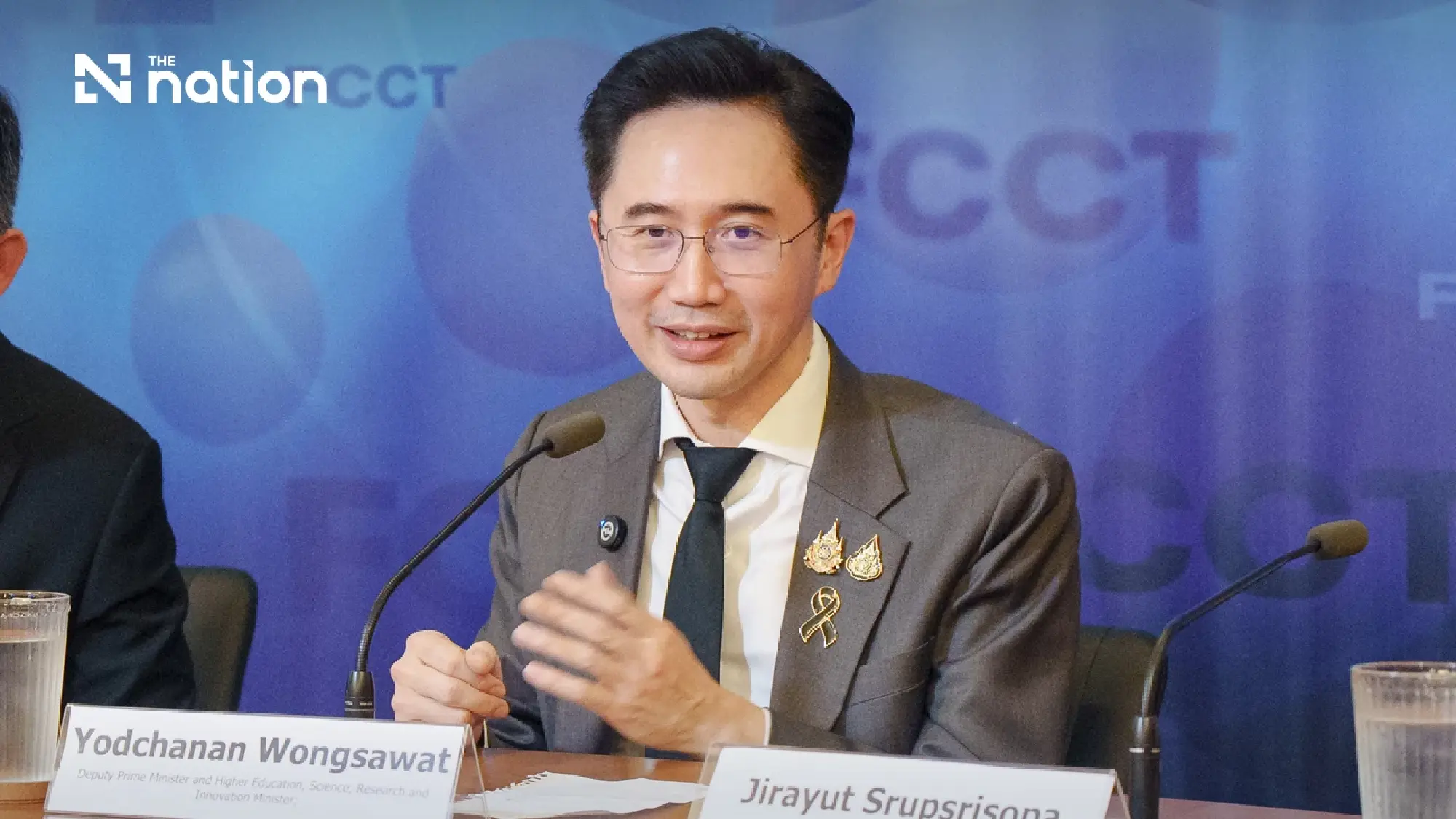 Prof Dr Yodchanan Wongsawat, Deputy Prime Minister and Minister of Higher Education, Science, Research and Innovation