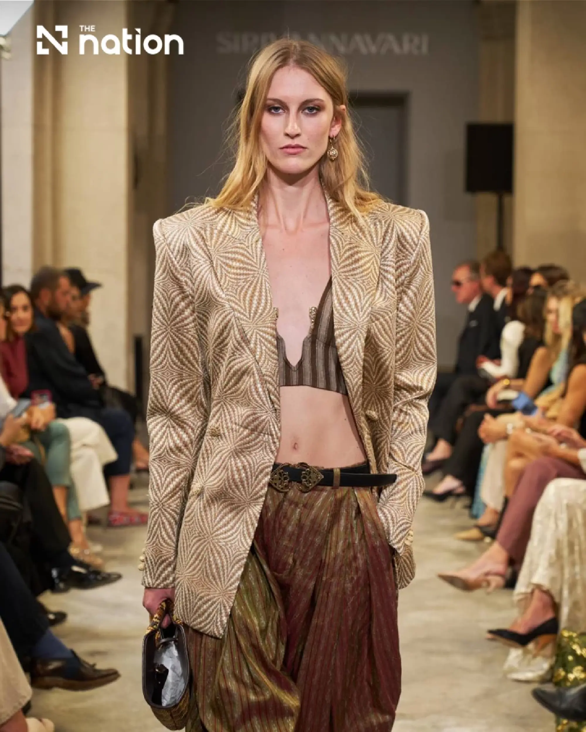 HRH Princess Sarivannavari Reinvents Thai Mudmee Silk At Milan Fashion Week