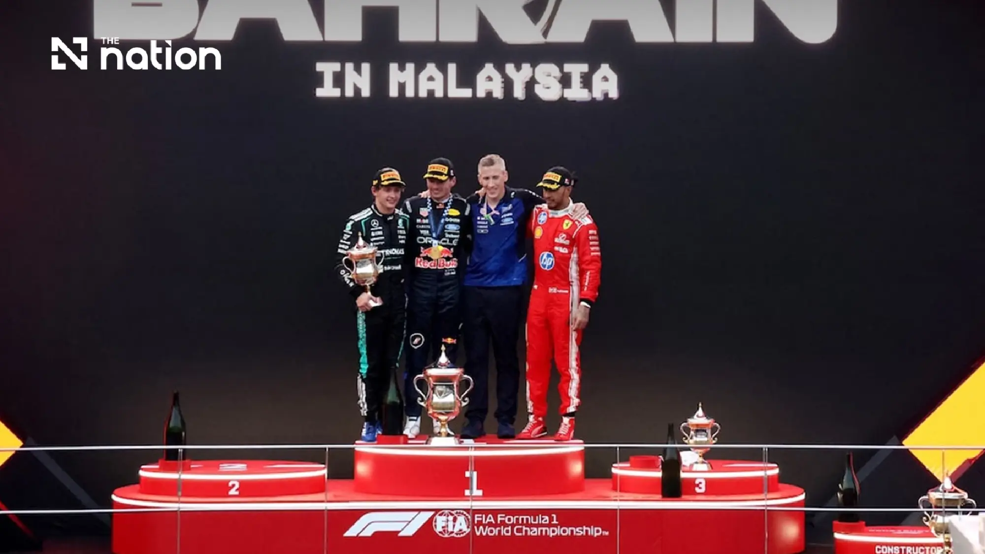 Verstappen wins Bahrain GP in Malaysia by 2.307s on Oct 4