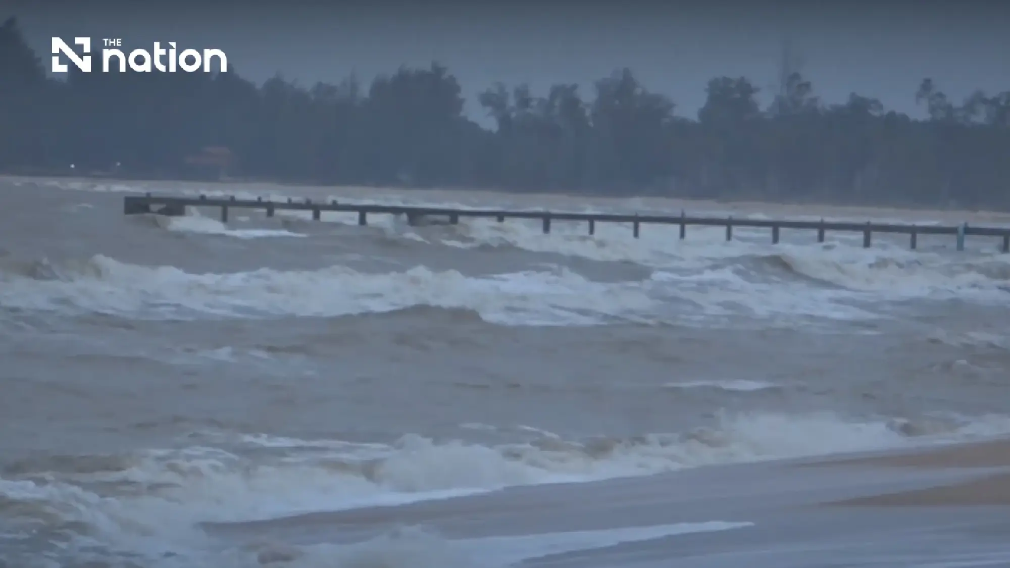 Heavy rain and gusty winds put three Thai regions on flood alert