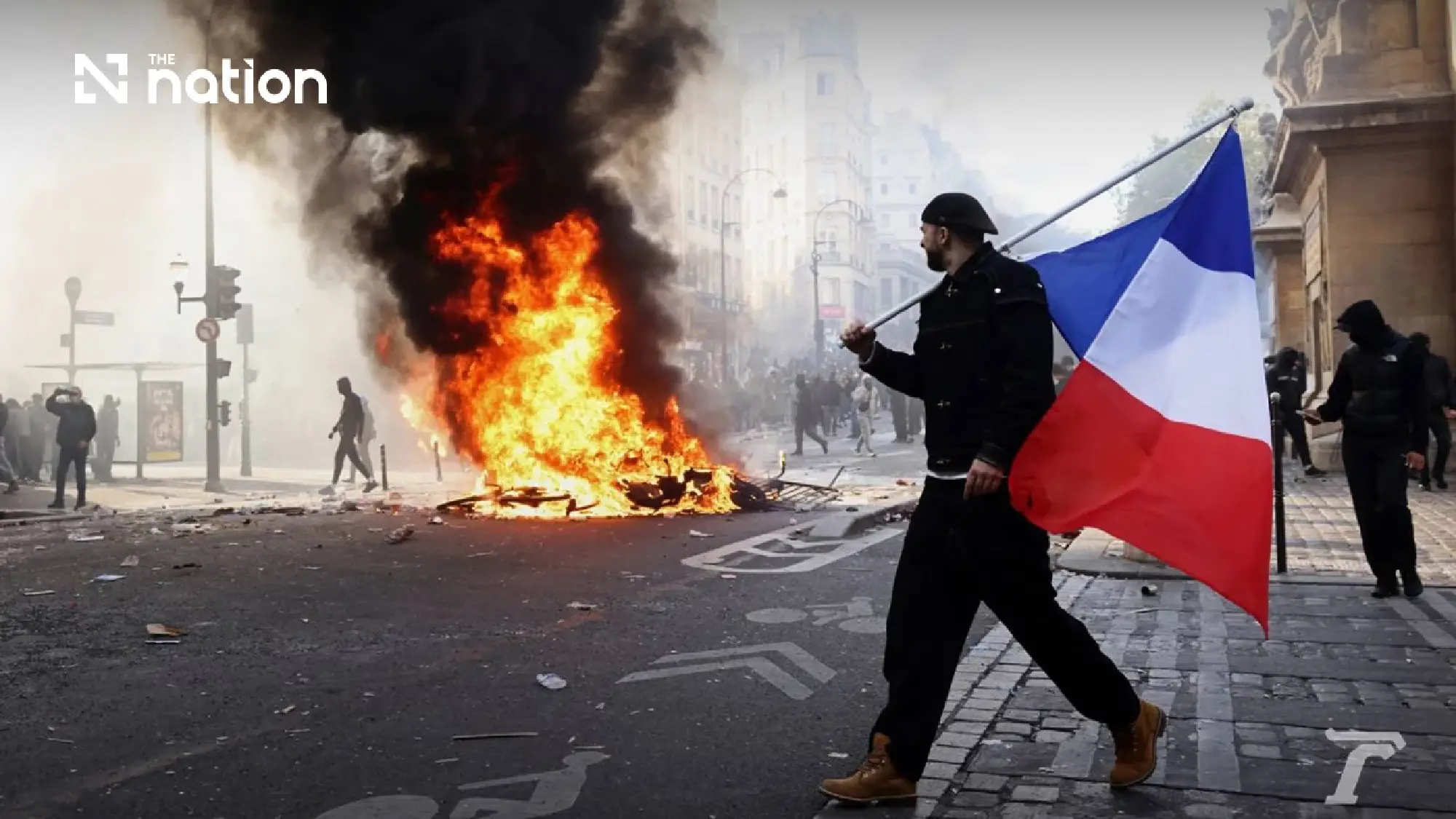 France prepares troop-backed security response to new protests