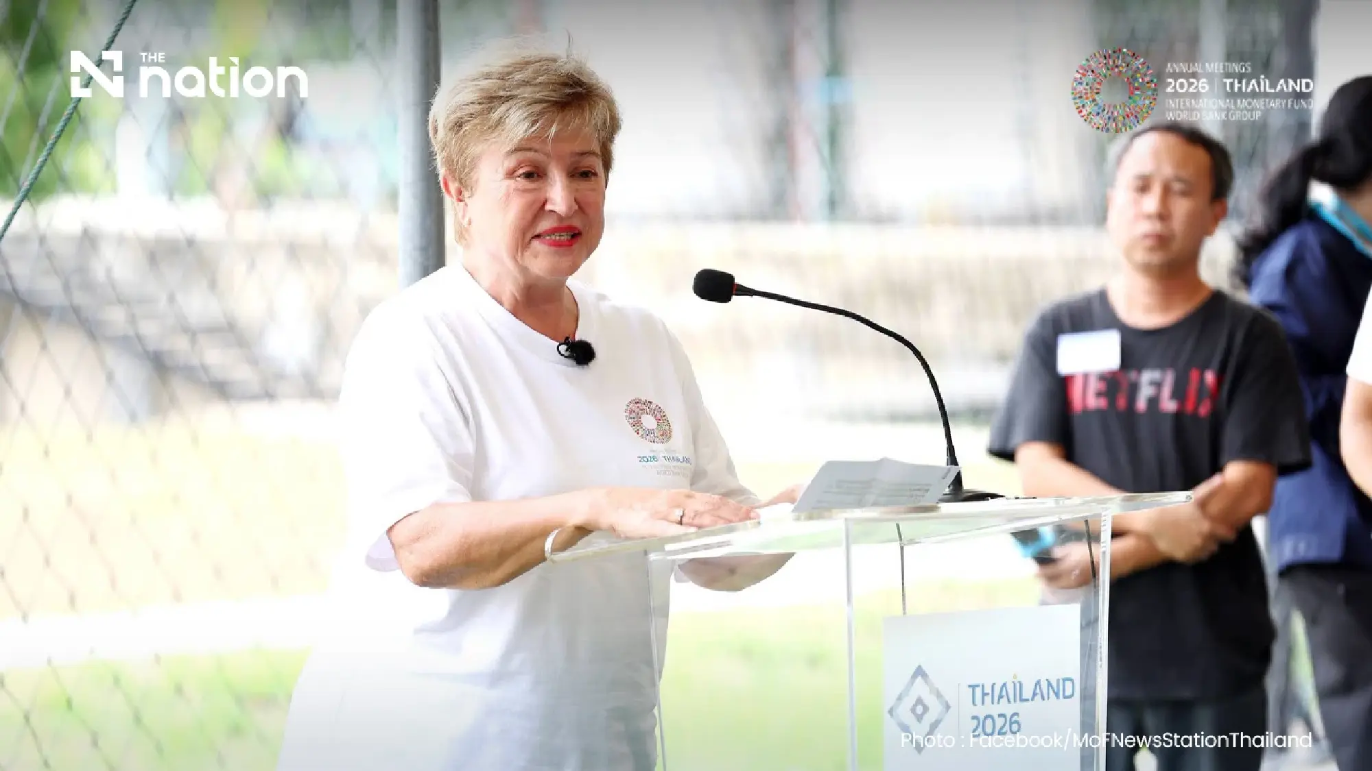 Ekniti welcomes IMF chief at Bo Farang to promote education and digital skills ahead of IMF–World Bank meetings