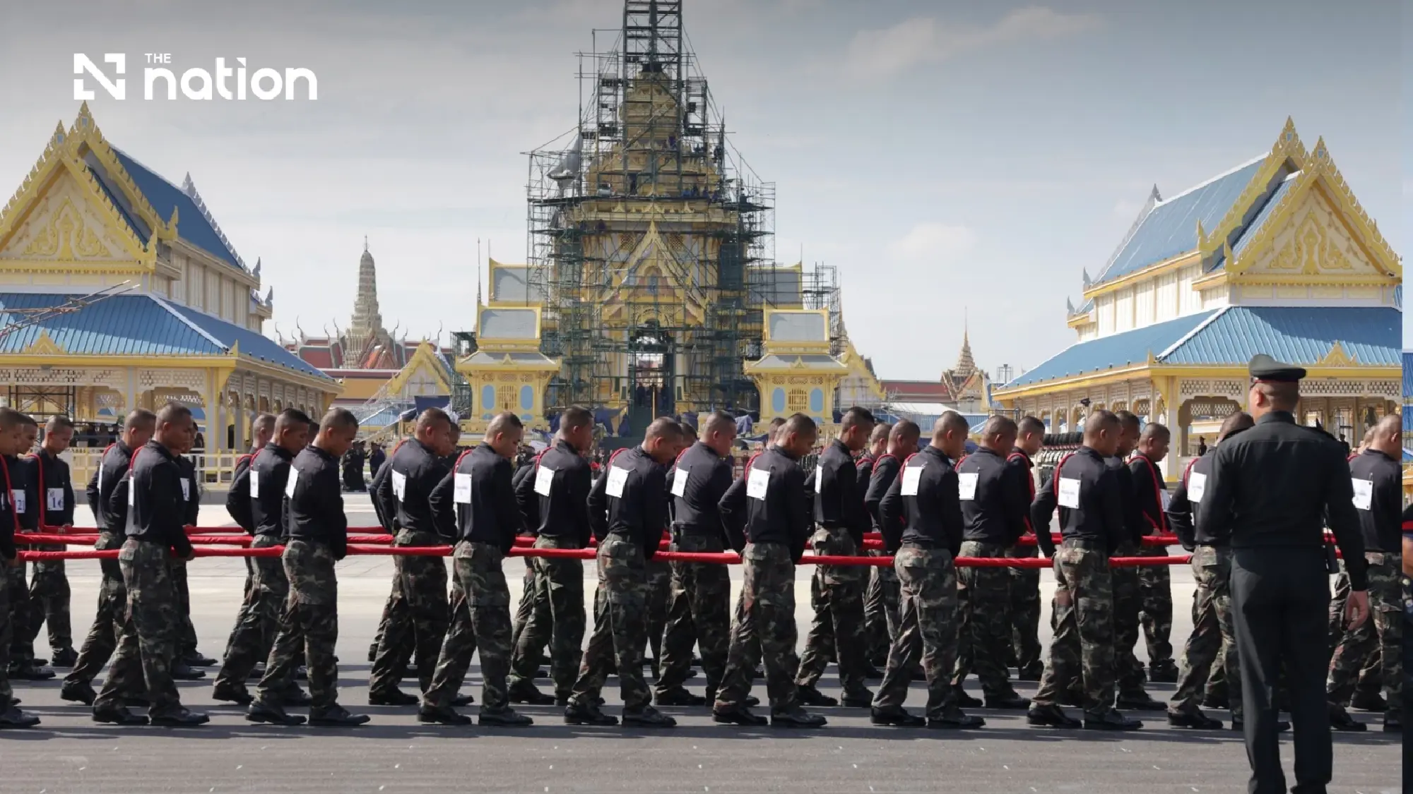 Bangkok hosts first on-site rehearsals for Queen Sirikit The Queen Mother's royal funeral processions